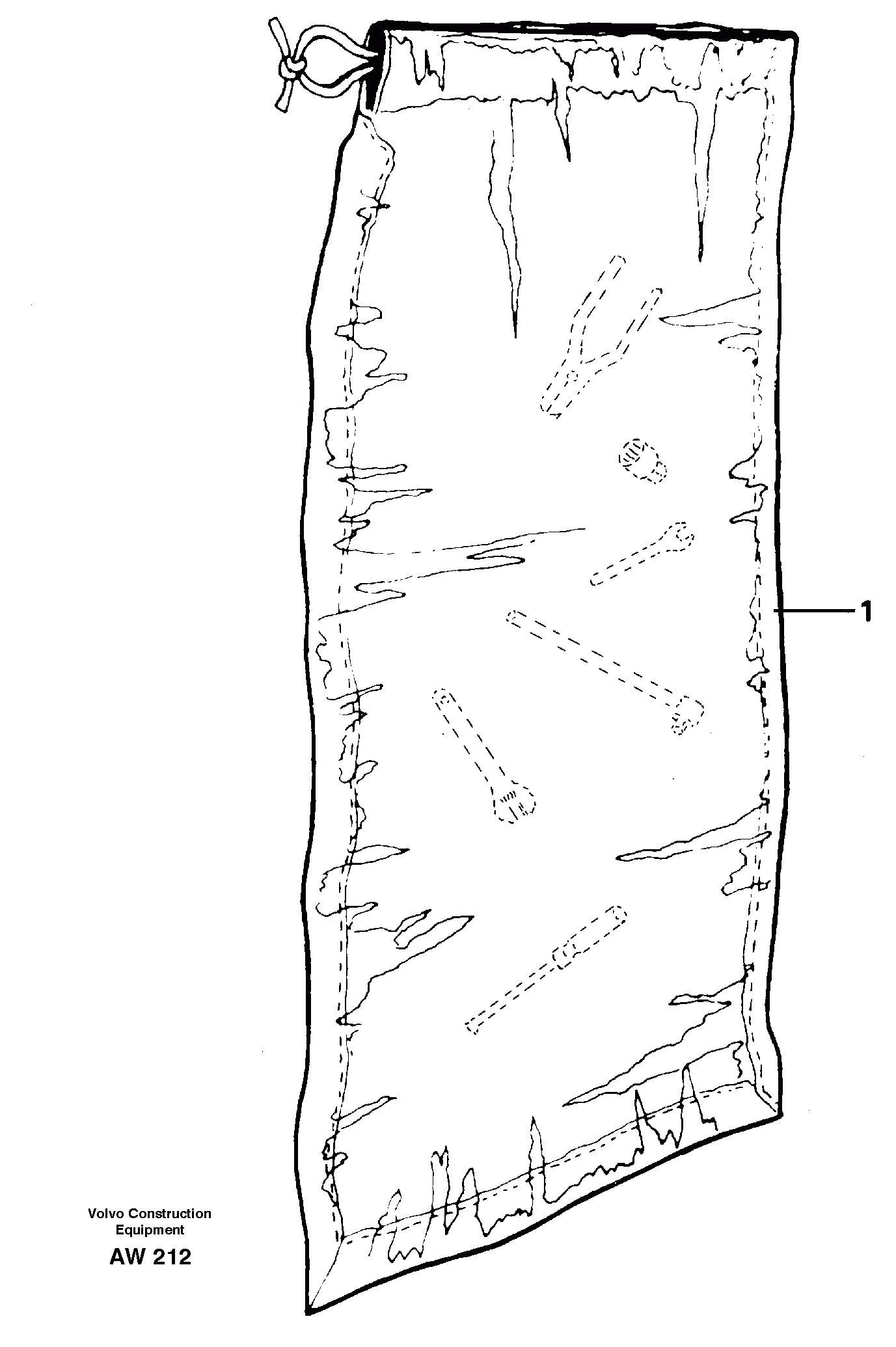 Схема запчастей Volvo L180C - 47522 Инструменты для ремонта L180C S/N 2533-SWE, 60465-USA