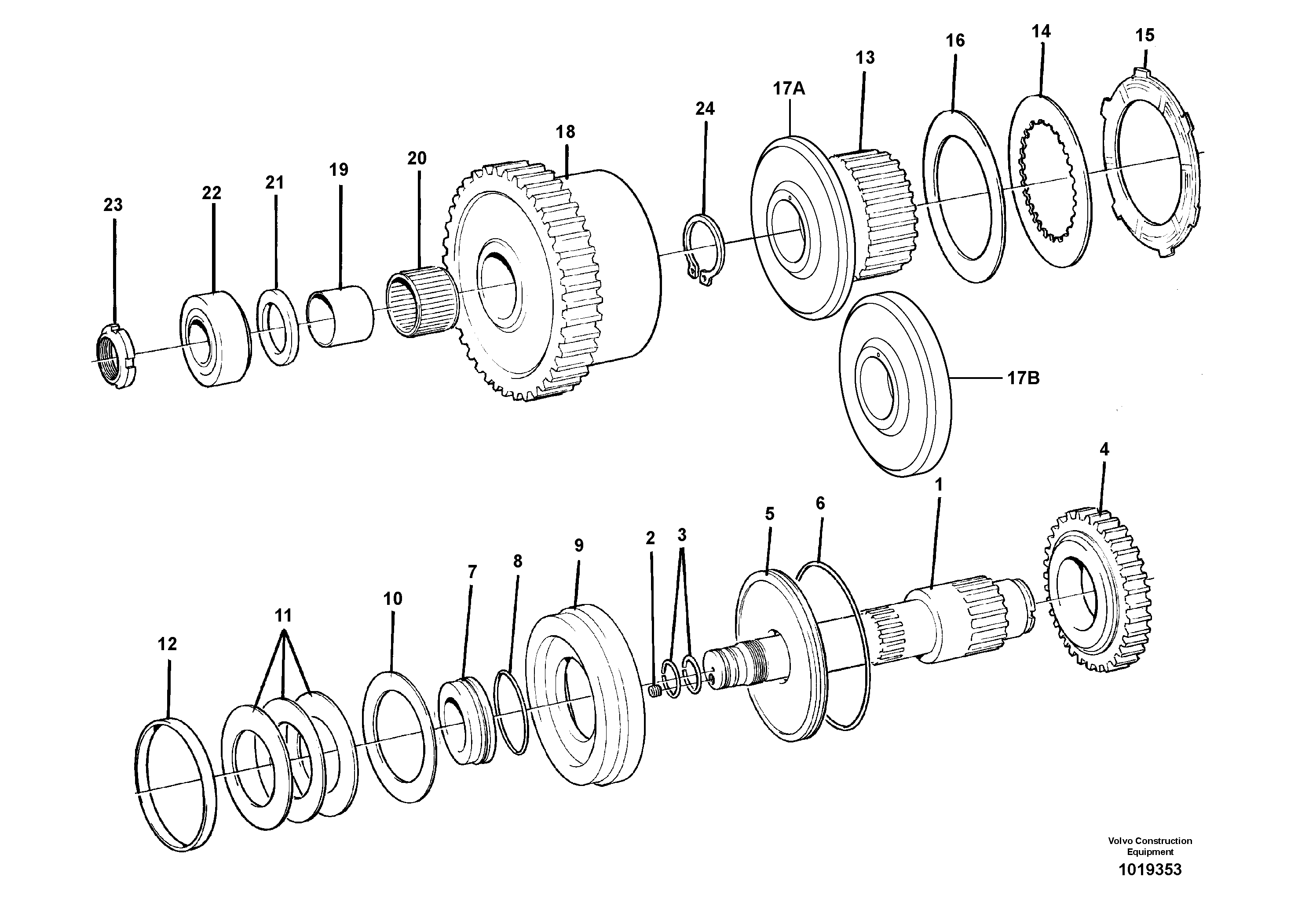 Схема запчастей Volvo L50E - 40928 Муфта соединительная L50E BRAZIL, S/N 71001 -