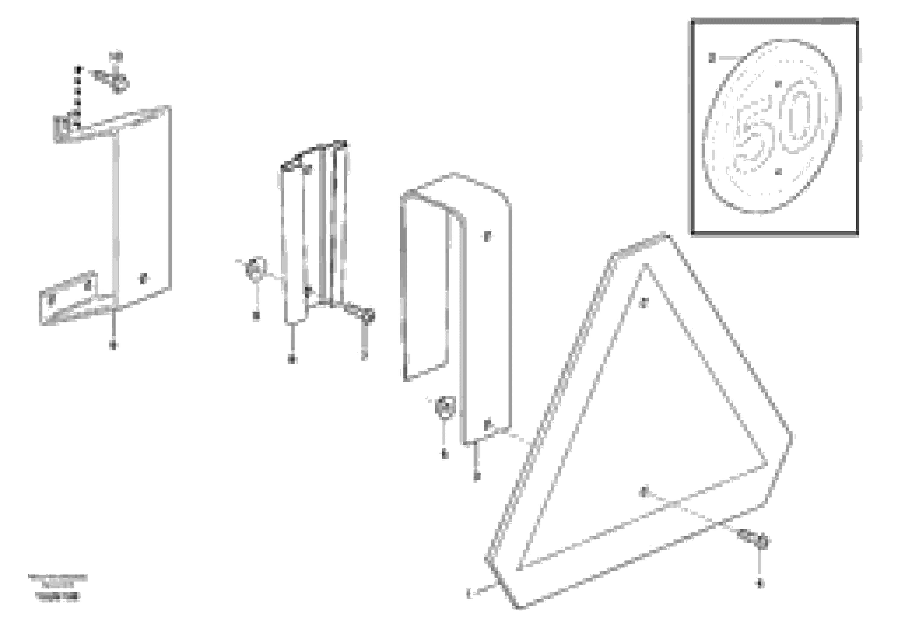 Схема запчастей Volvo L90F - 58122 LGF - sign L90F
