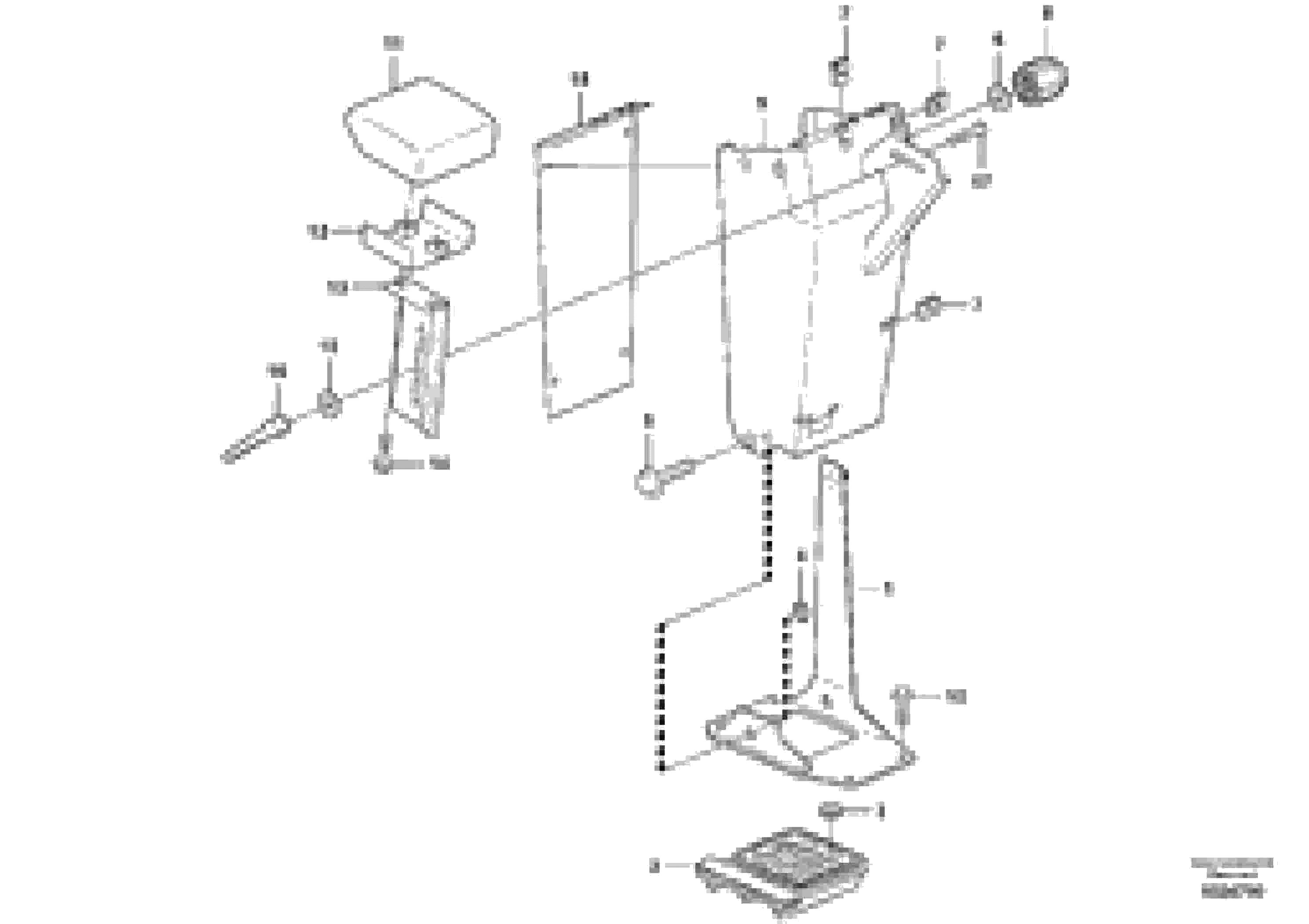 Схема запчастей Volvo L120F - 37194 Armrest L120F