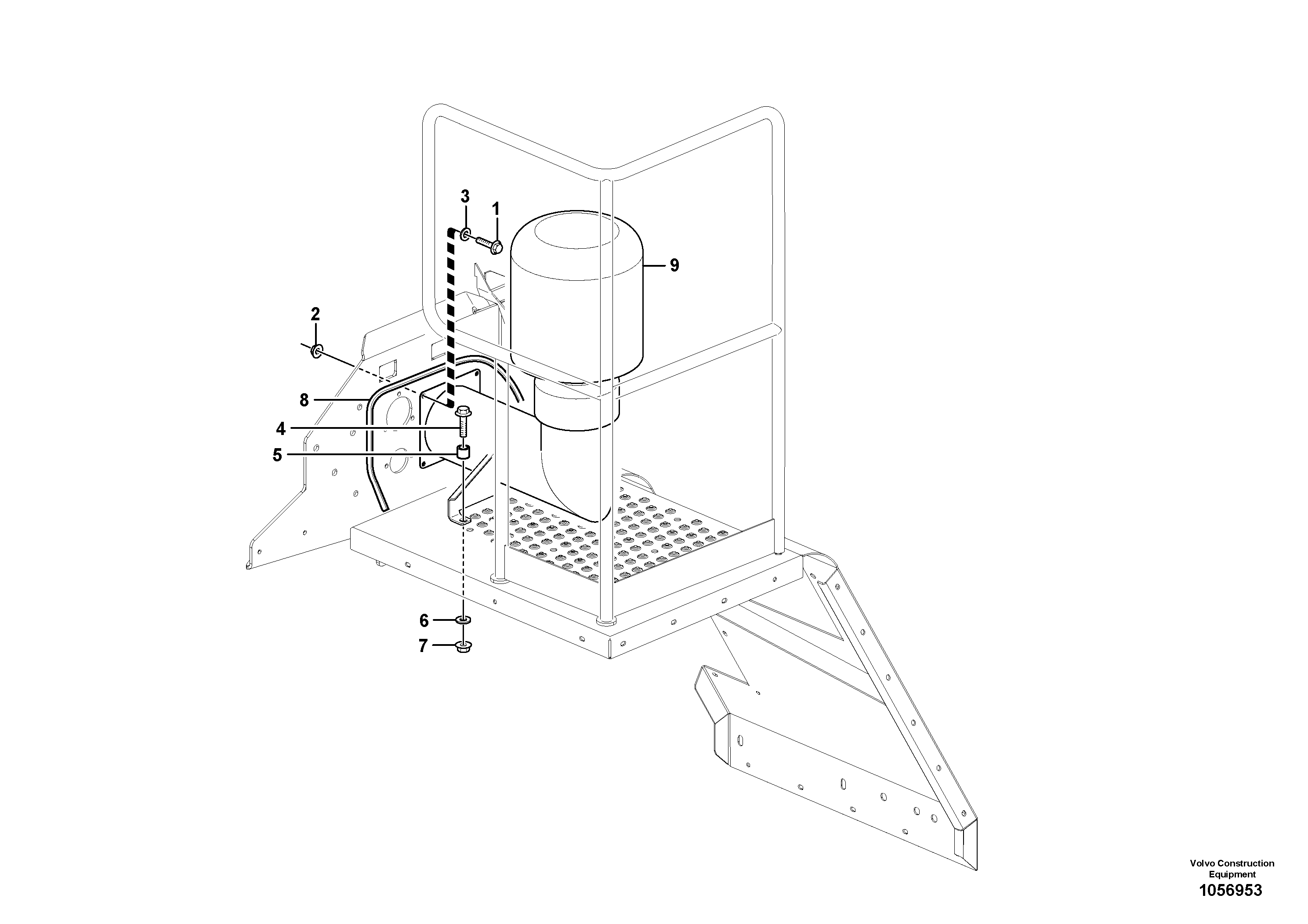 Схема запчастей Volvo L220G - 103018 Precleaner L220G