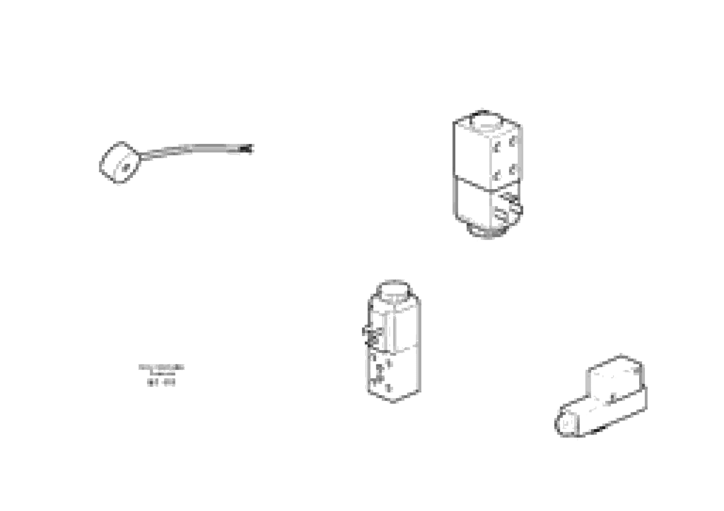 Схема запчастей Volvo A30D - 113 Solenoid valves, reference list A30D S/N 12001 - S/N 73000 - BRA