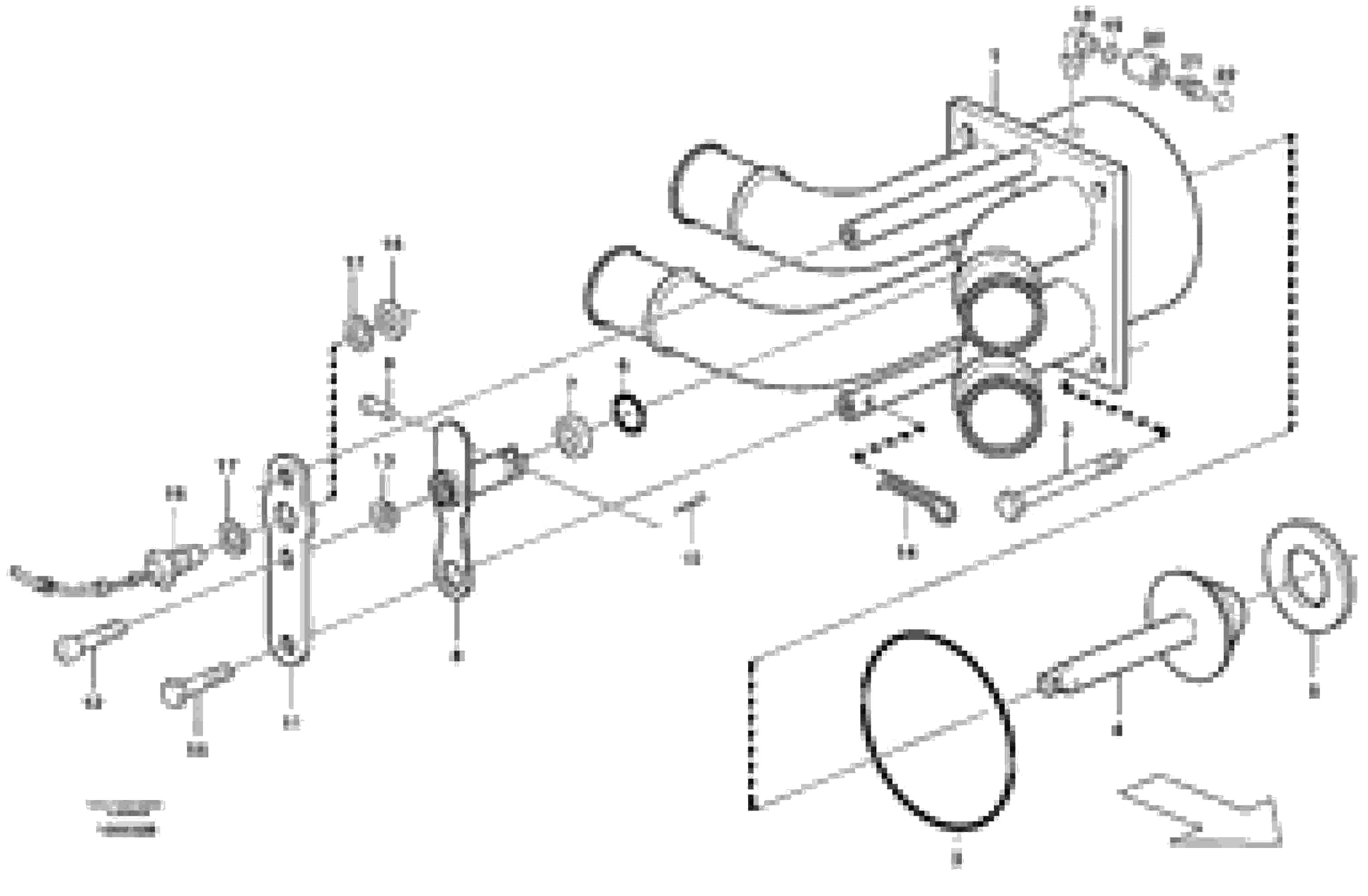 Схема запчастей Volvo A30D - 61771 Shut-off valve A30D S/N -11999, - 60093 USA S/N-72999 BRAZIL
