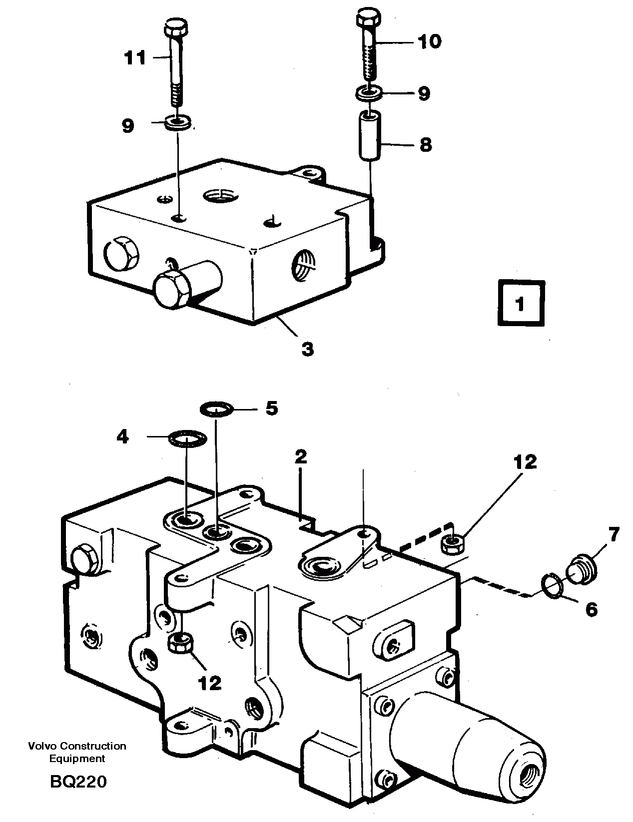 Схема запчастей Volvo A35C - 44324 Steering unit A35C SER NO 4621-, SER NO USA 60001-