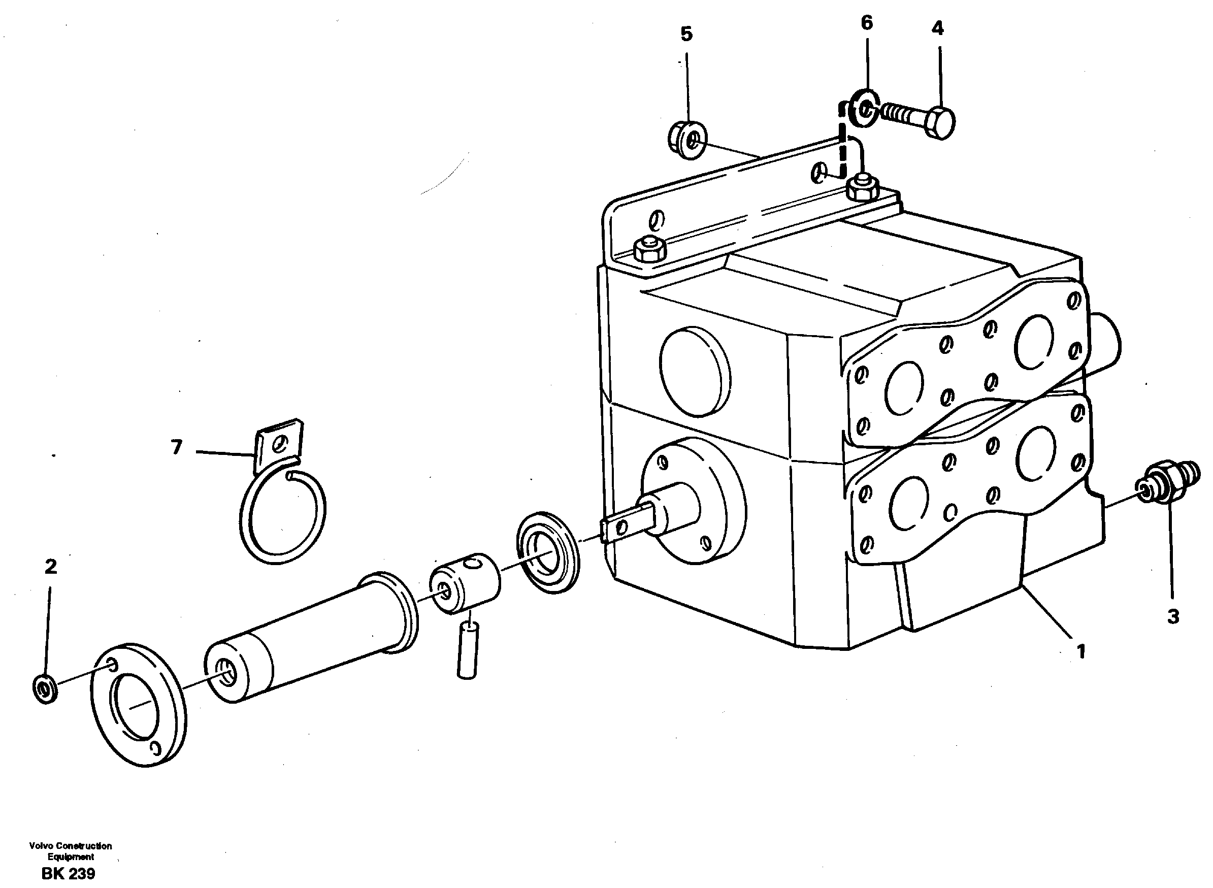 Схема запчастей Volvo A35C - 12892 Tip valve with fitting parts A35C VOLVO BM VOLVO BM A35C SER NO - 4620