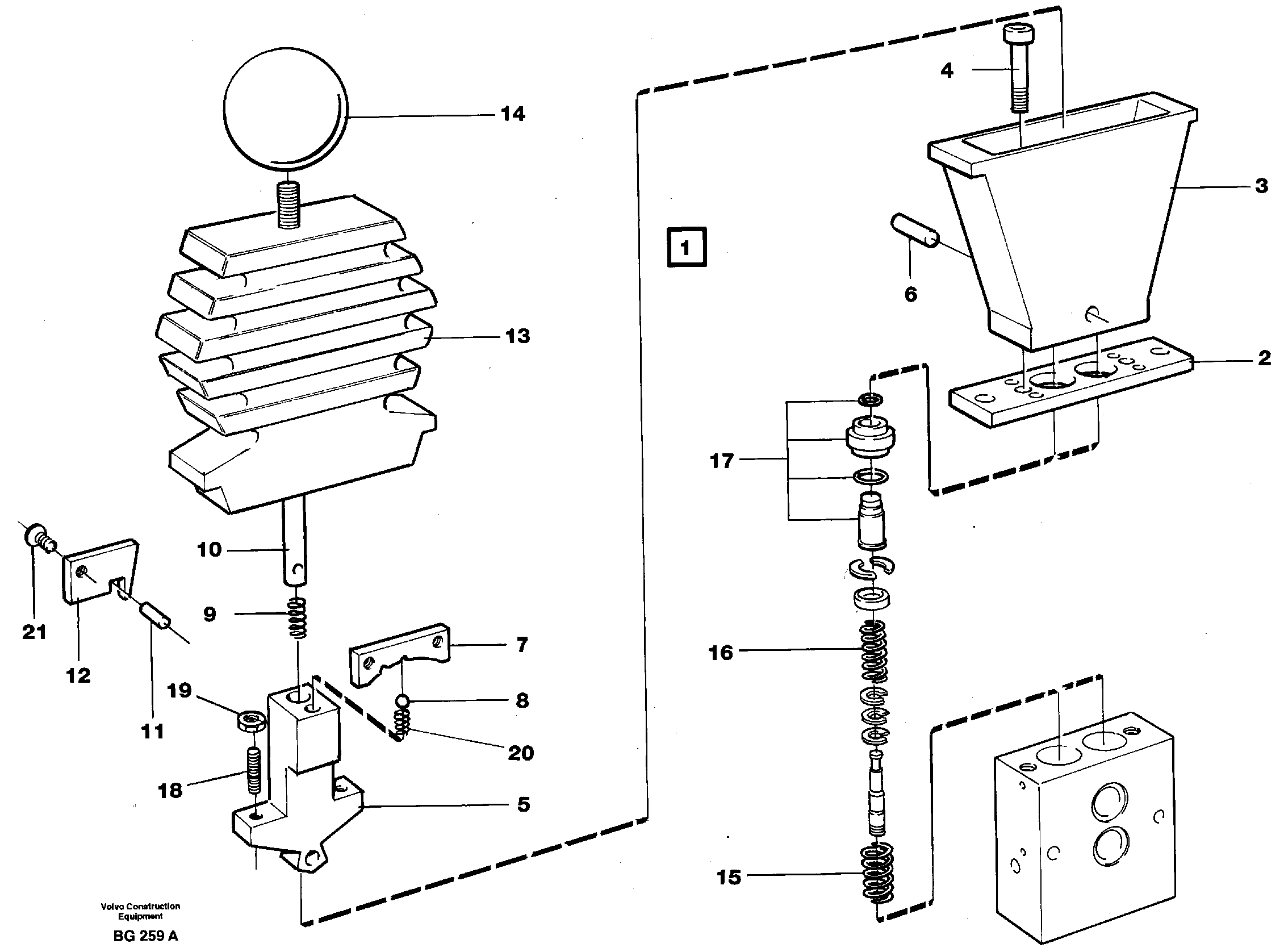 Схема запчастей Volvo A40 - 31473 Клапан регулирующий (распределительный) A40 VOLVO BM VOLVO BM A40 SER NO - 1151/- 60026