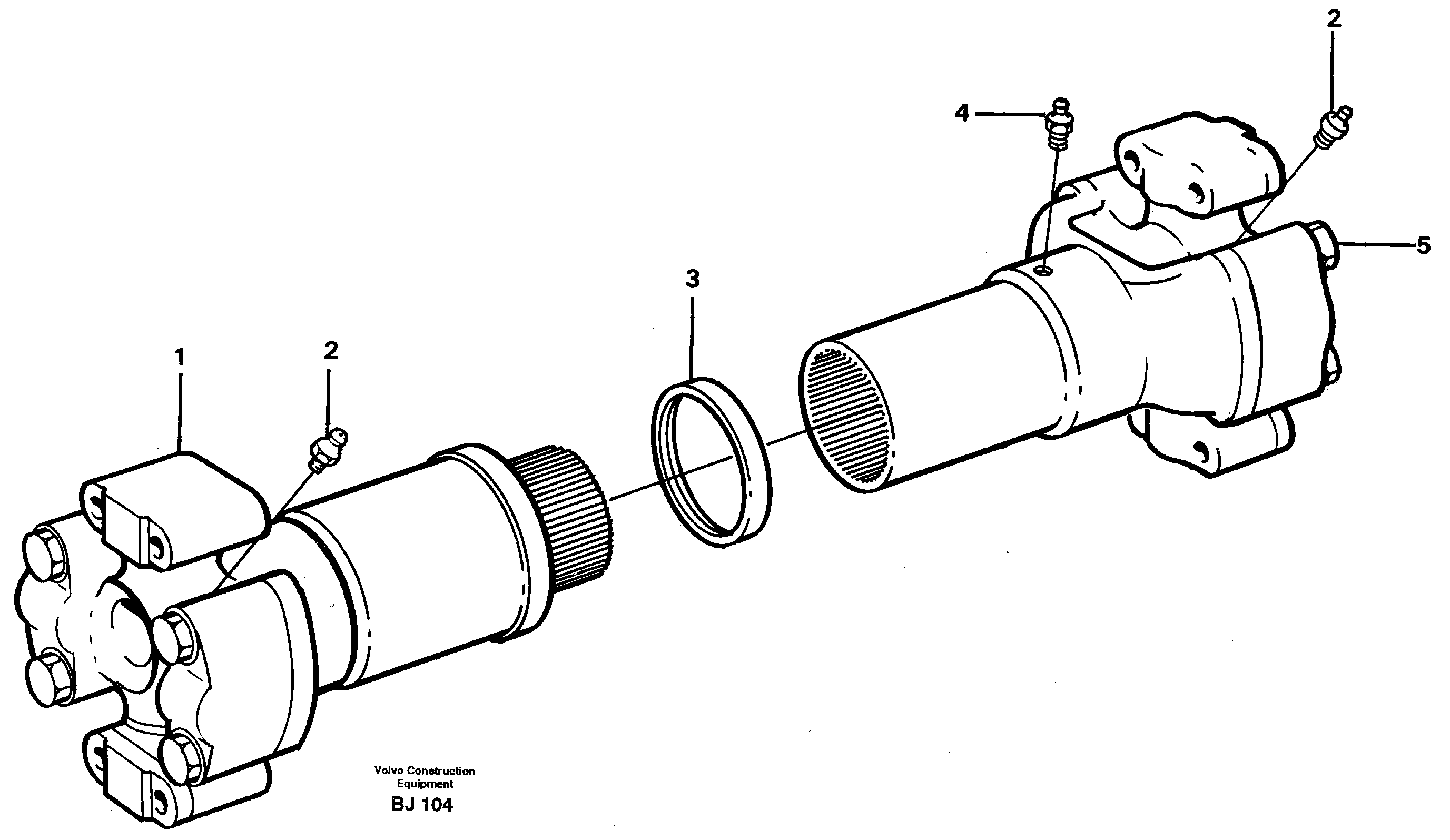 Схема запчастей Volvo A30C - 22730 Вал карданный A30C VOLVO BM VOLVO BM A30C SER NO - 2320/- 2275, USA