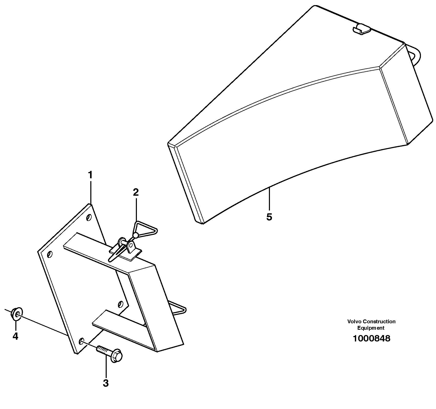 Схема запчастей Volvo A30C - 36070 Stop block for wheel A30C