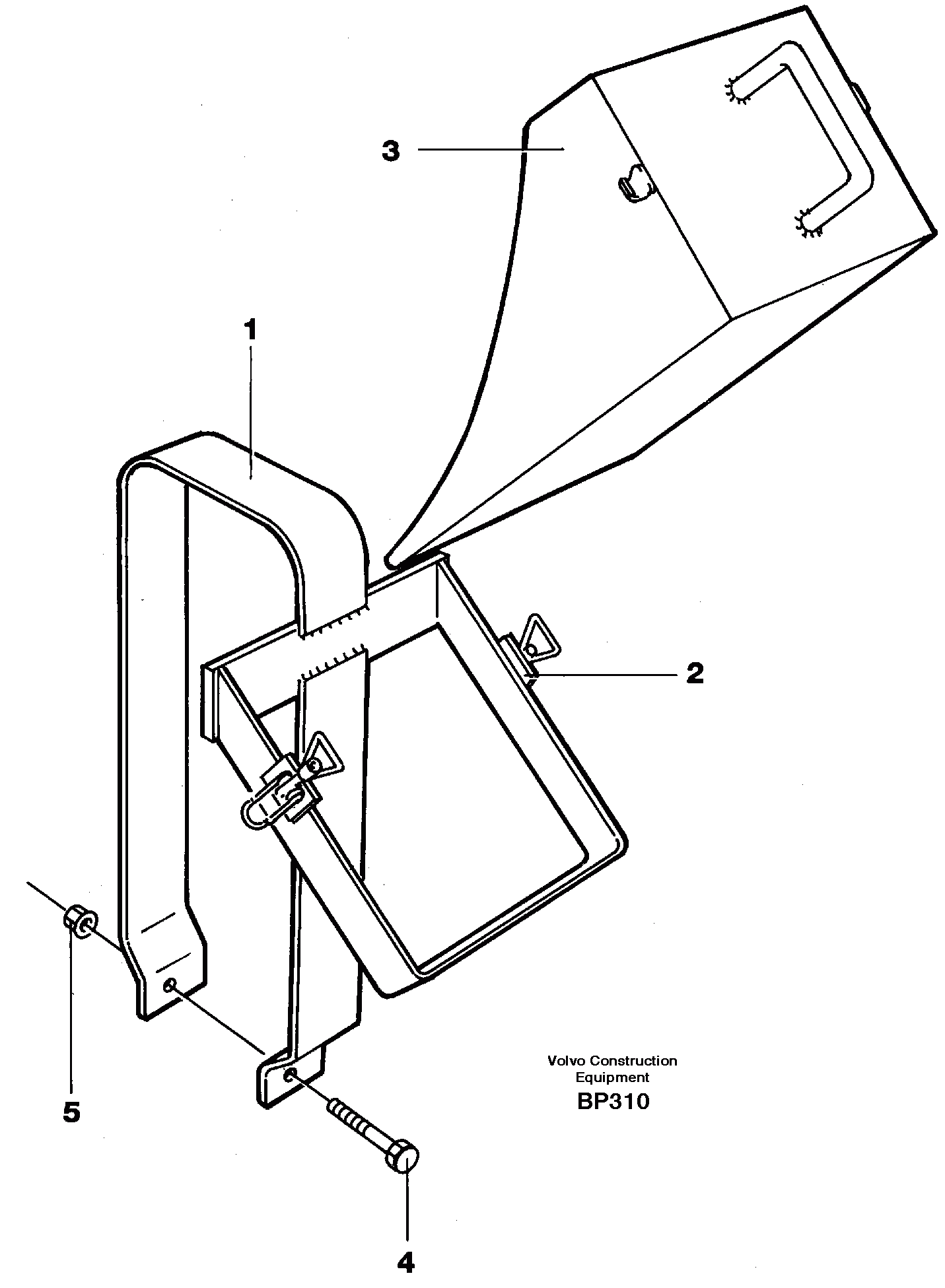 Схема запчастей Volvo A30C - 85118 Stop block for wheel A30C