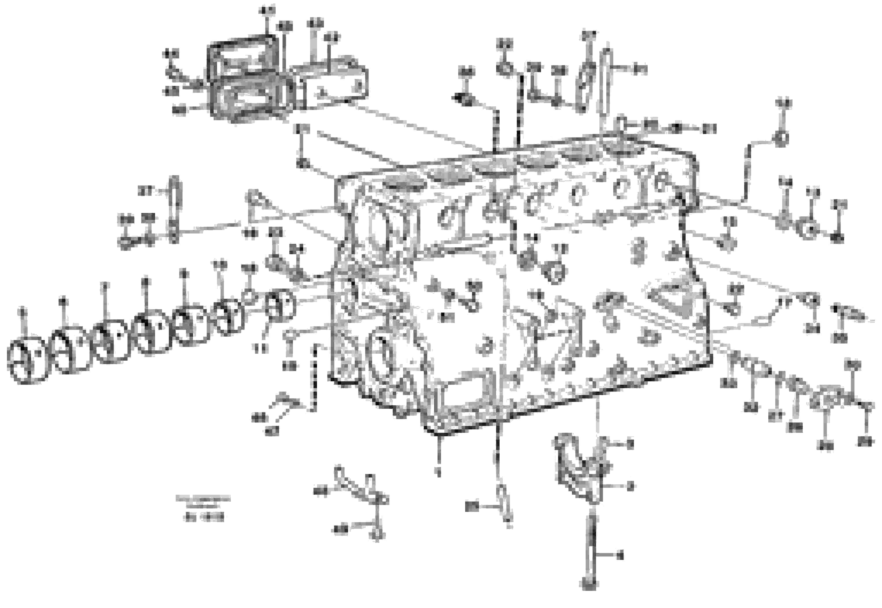 Схема запчастей Volvo A30C - 98929 Блок цилиндров A30C VOLVO BM VOLVO BM A30C SER NO - 2320/- 2275, USA