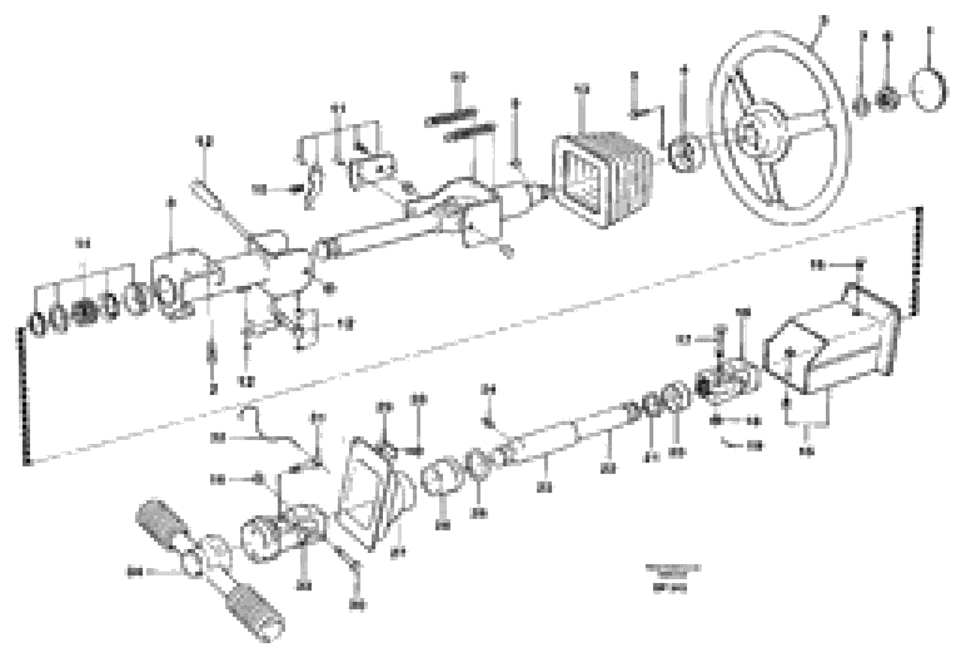 Схема запчастей Volvo A30C - 44936 Рулевая система A30C