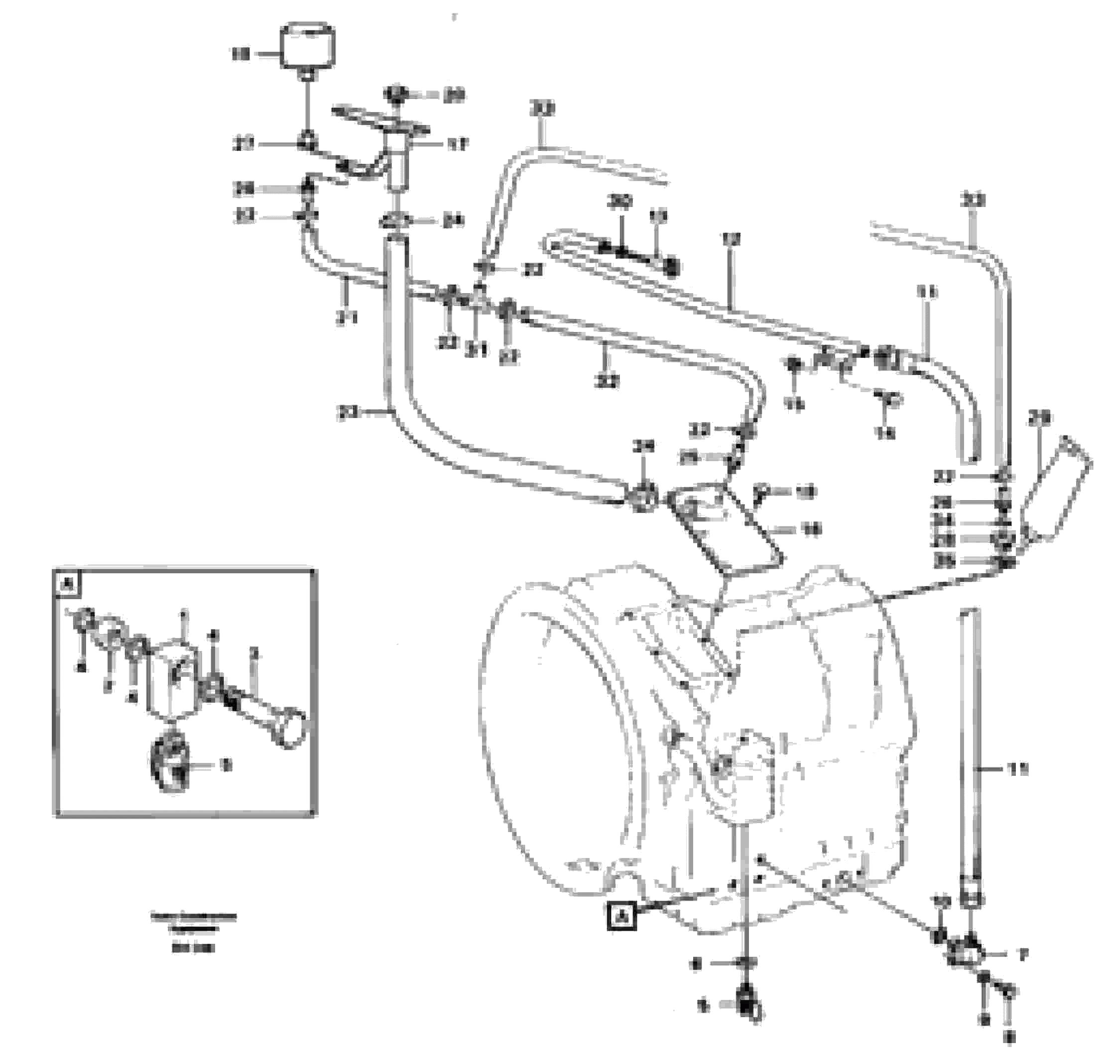 Схема запчастей Volvo A20C - 97818 Oil dipstick A20C VOLVO BM VOLVO BM A20C SER NO - 3051