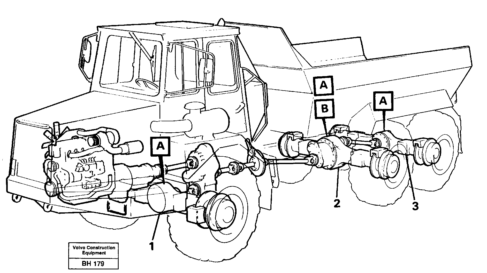 Схема запчастей Volvo A20C - 14871 Planet axels A20C VOLVO BM VOLVO BM A20C SER NO - 3051