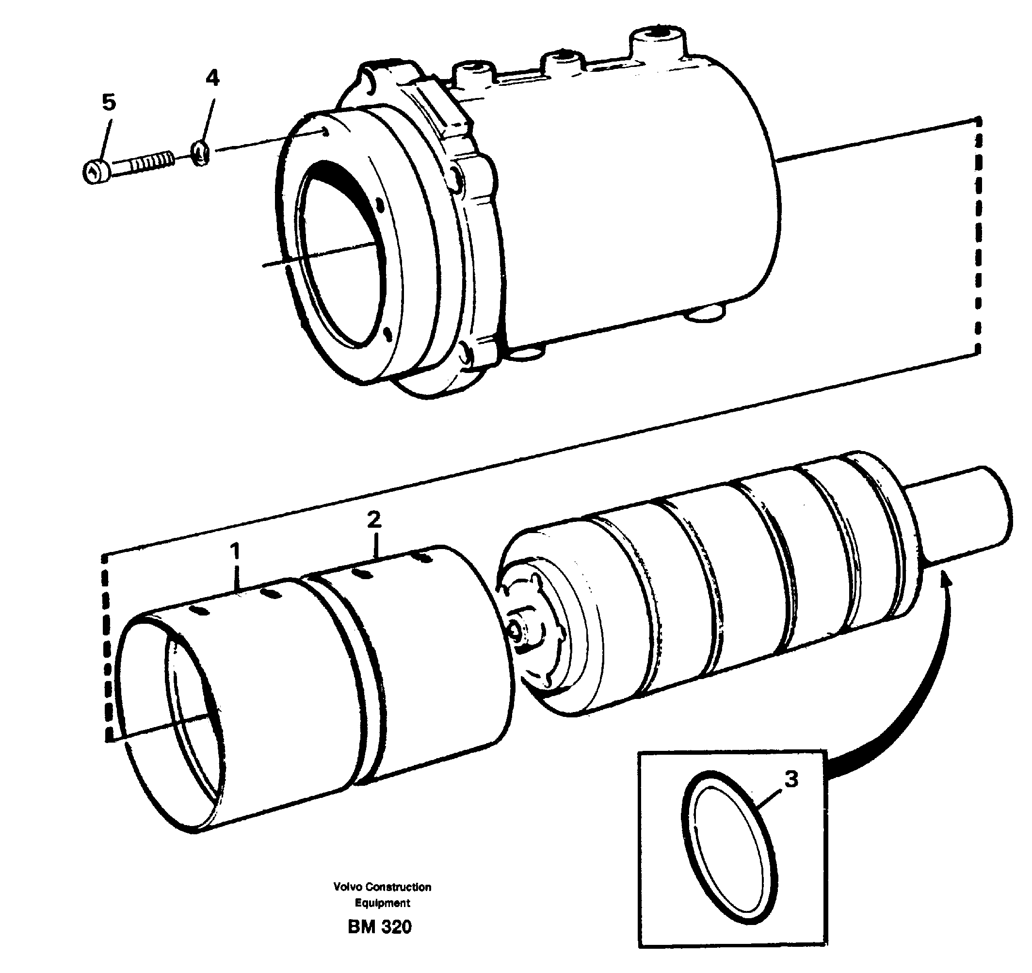 Схема запчастей Volvo A20C - 23818 Injection timing device A20C SER NO 3052-