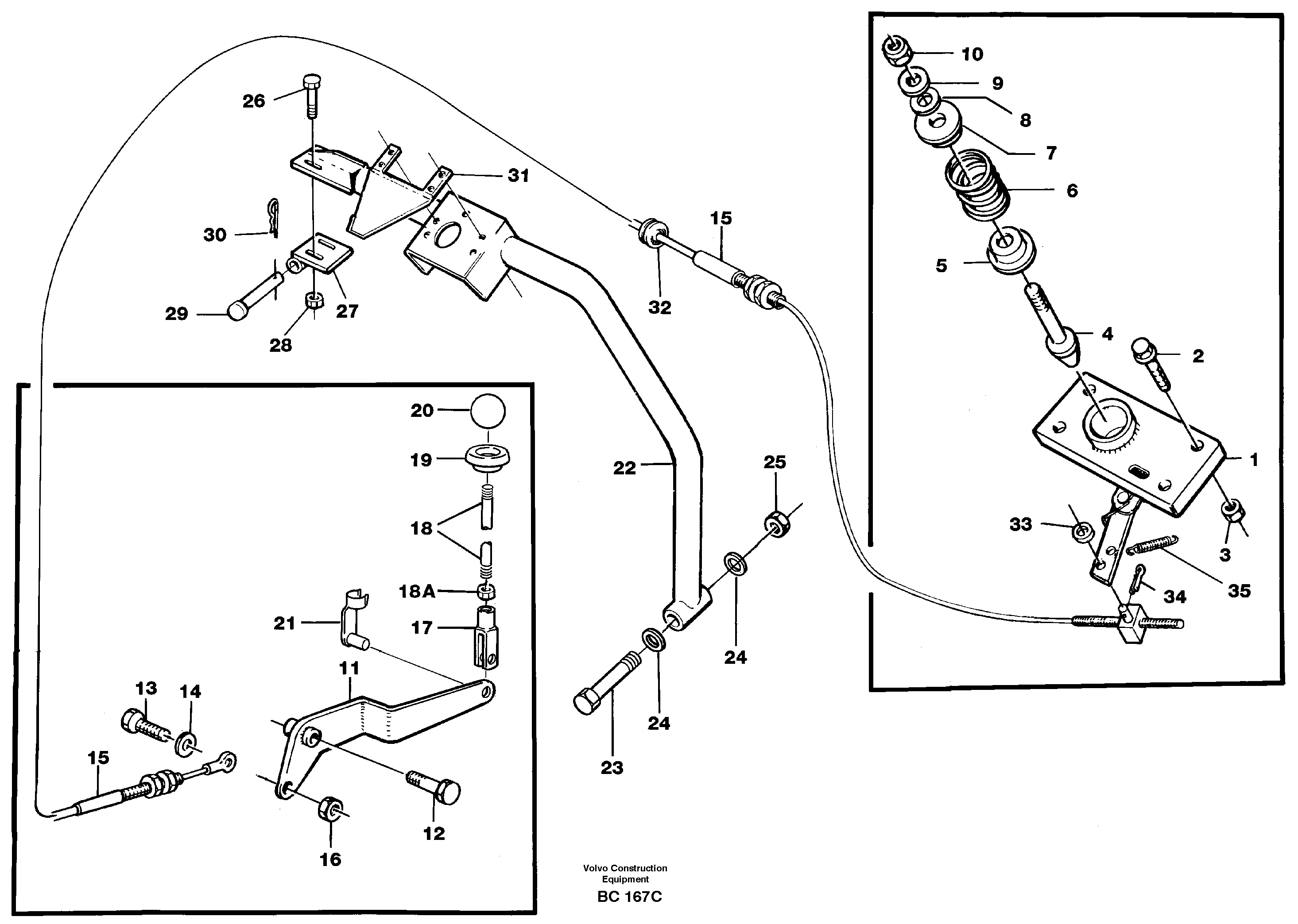 Схема запчастей Volvo A25C - 86377 Hood lock A25C VOLVO BM VOLVO BM A25C SER NO - 10256/ - 60911