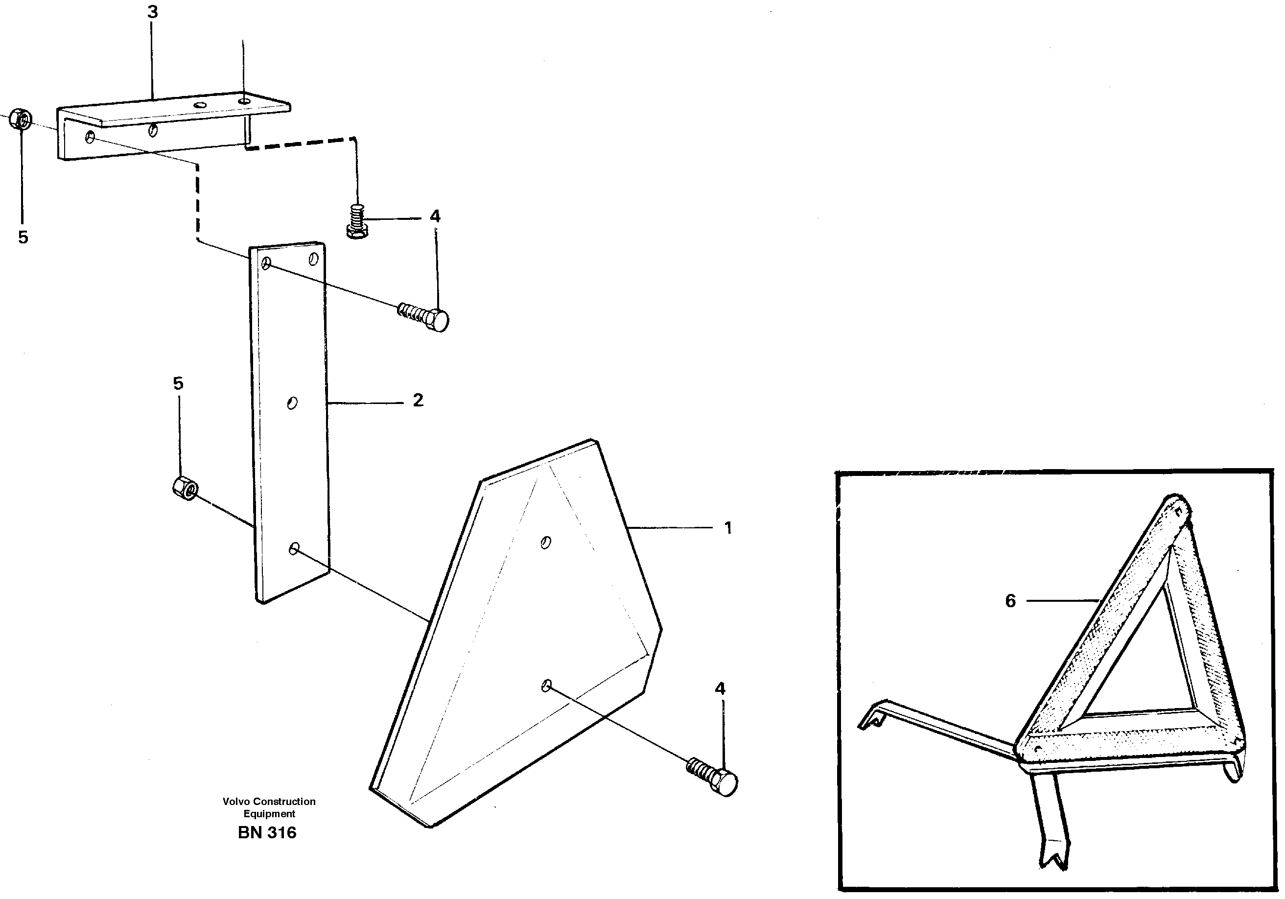Схема запчастей Volvo A25C - 24963 Lgf Sign A25C