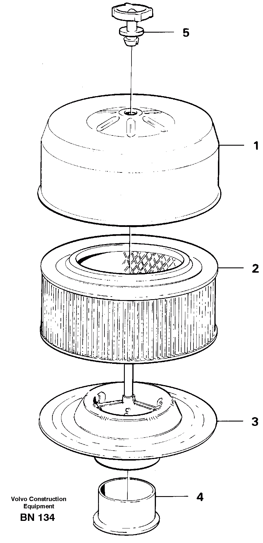Схема запчастей Volvo A25C - 25228 Фильтр топливный A25C