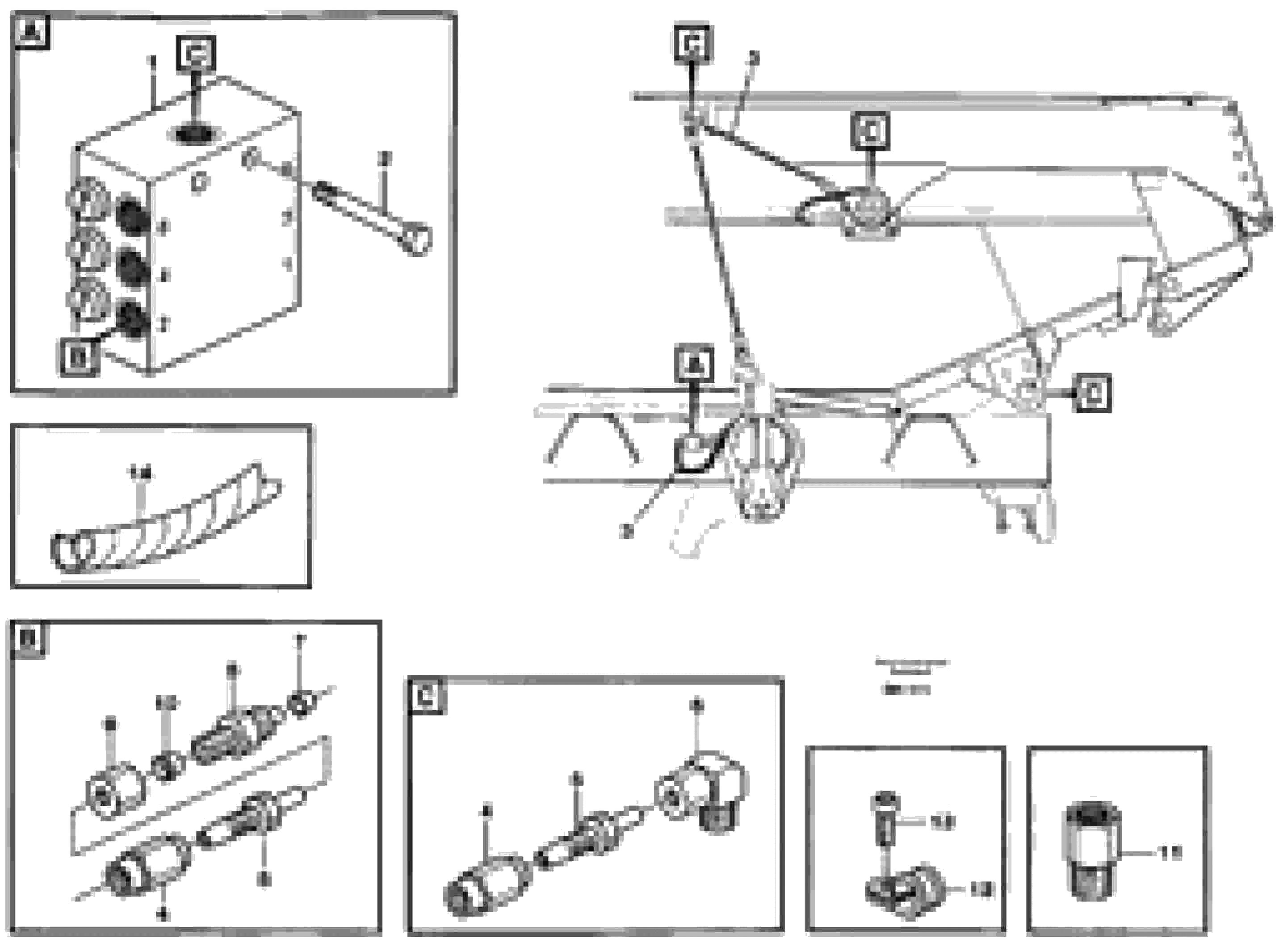 Схема запчастей Volvo A25C - 71858 Central lubrication A25C