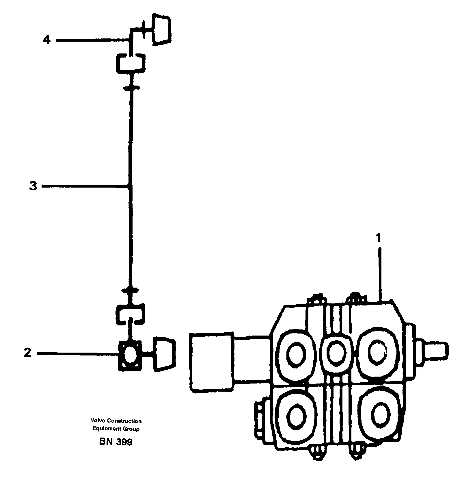 Схема запчастей Volvo A25C - 15331 Pneumatic system A25C