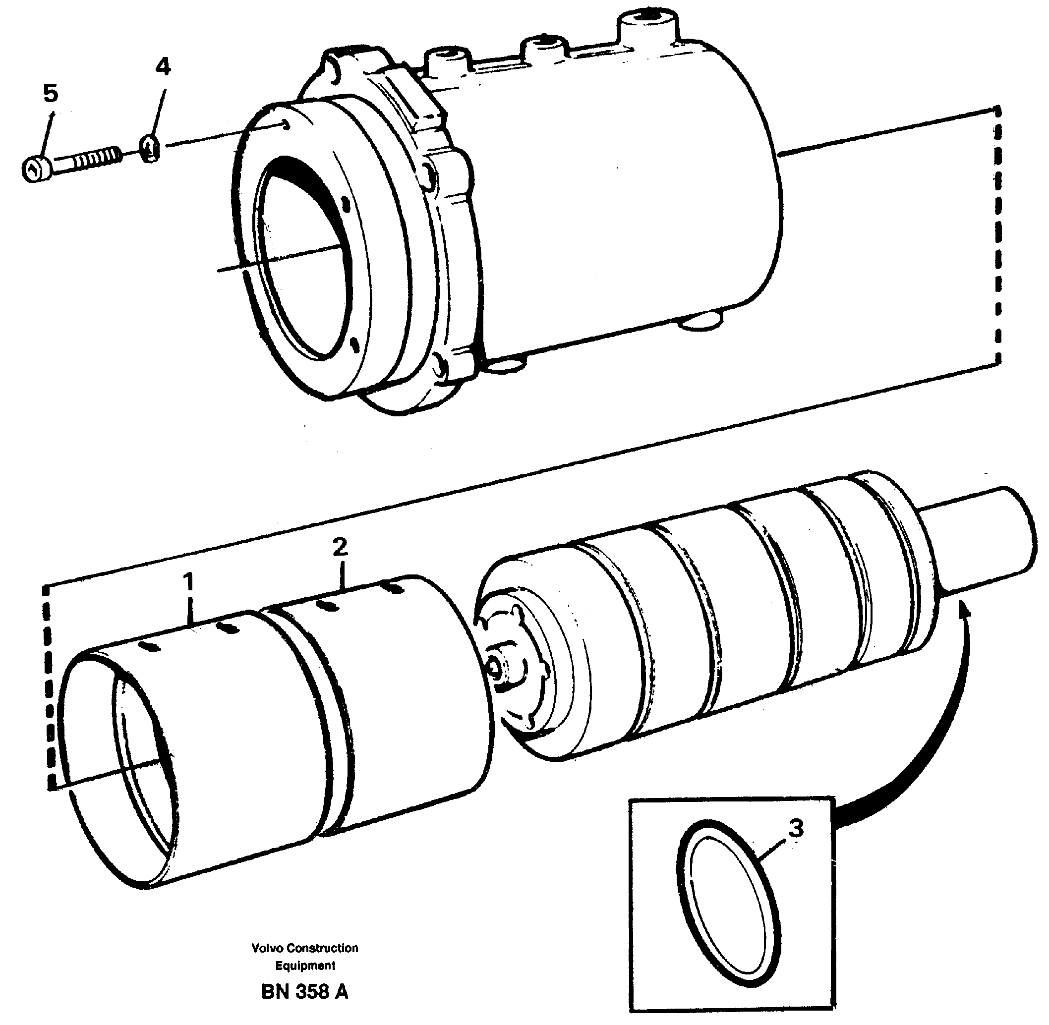 Схема запчастей Volvo A25C - 22008 Injection timing device A25C