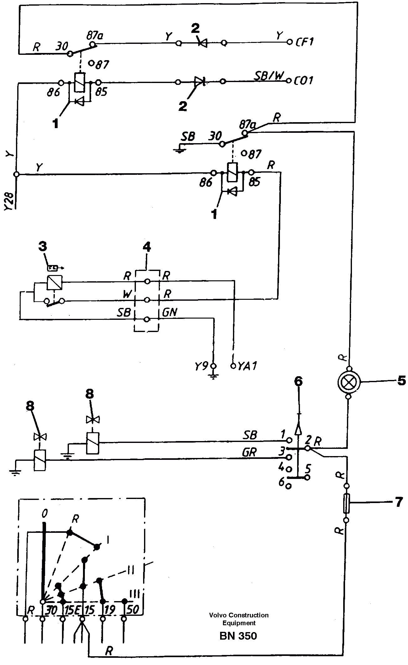 Схема запчастей Volvo A25C - 25246 Электроника (электрооборудование ) A25C