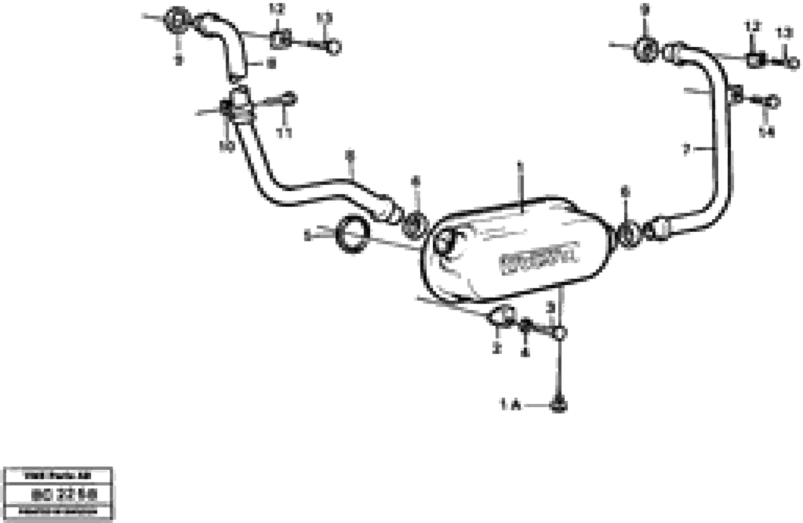 Схема запчастей Volvo A25C - 25040 Масляный радиатор A25C VOLVO BM VOLVO BM A25C SER NO - 10256/ - 60911