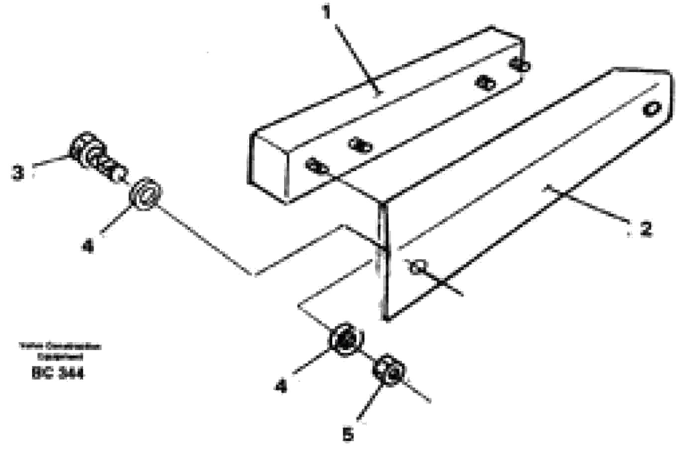 Схема запчастей Volvo A25C - 13408 Rubber damper A25C VOLVO BM VOLVO BM A25C SER NO - 10256/ - 60911