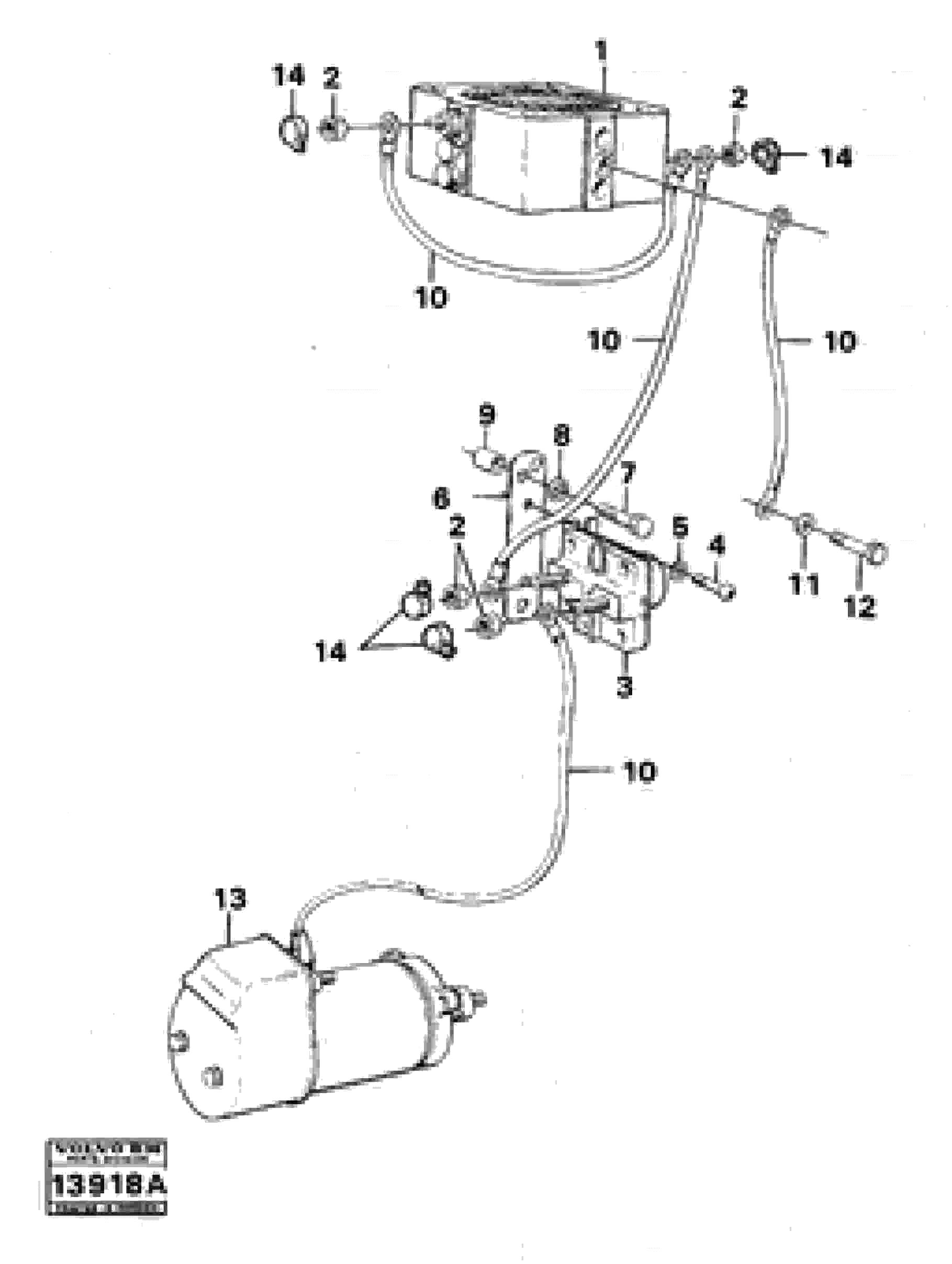 Схема запчастей Volvo 861 861 - 32080 Electrical preheater 98981 (6374) 99823 