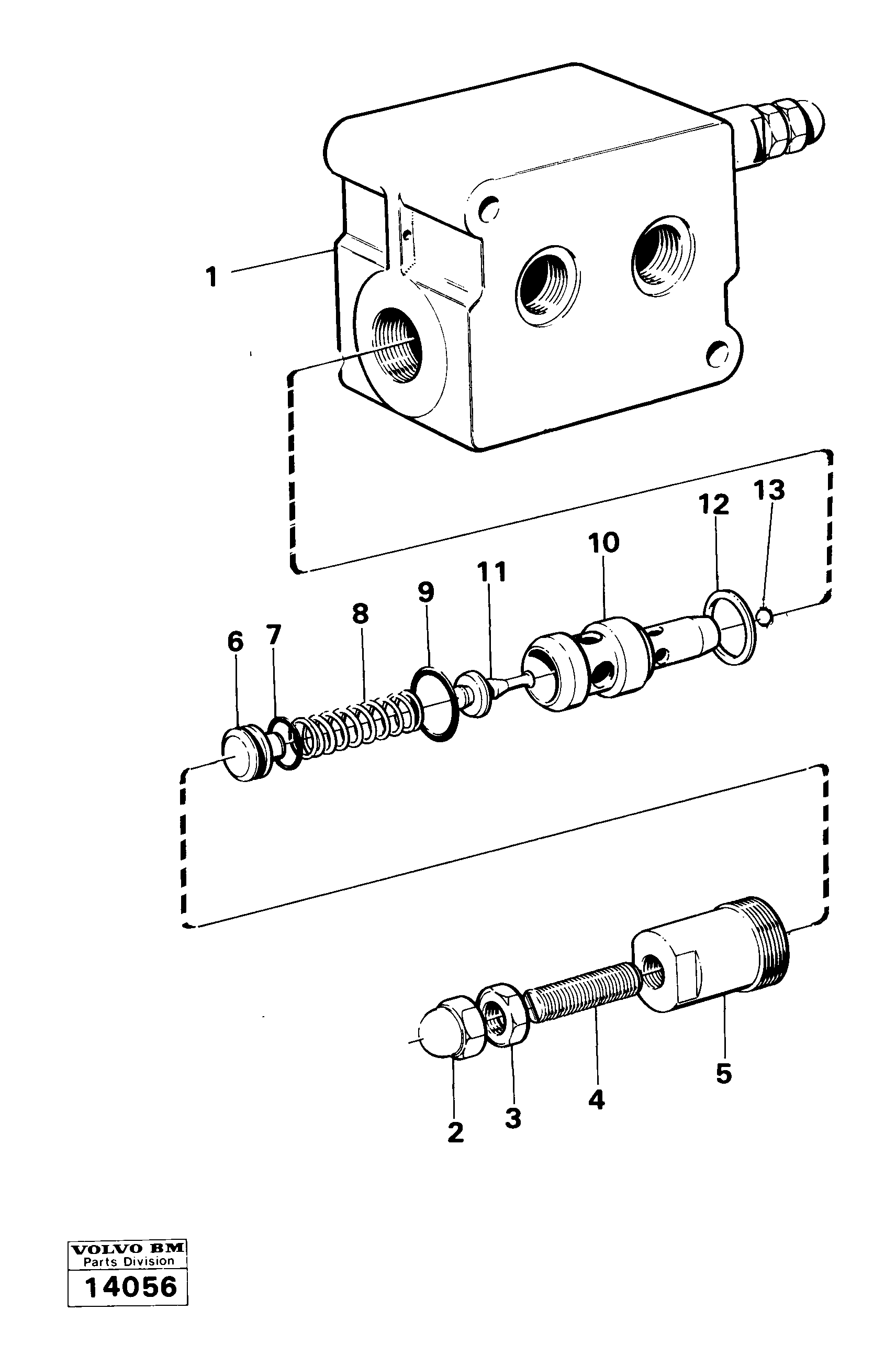 Схема запчастей Volvo 861 861 - 11677 Pressure-regulating valve 