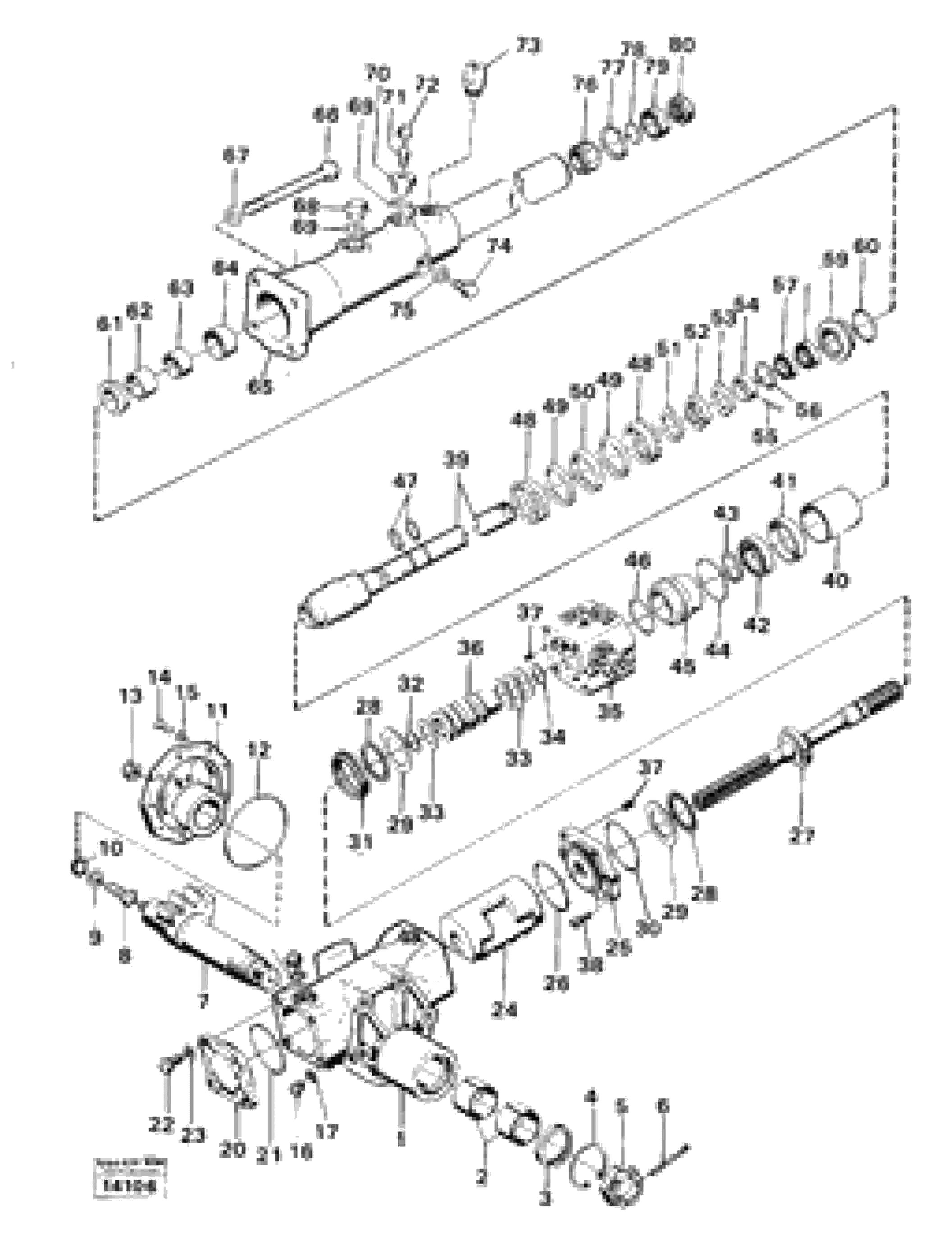 Схема запчастей Volvo 861 861 - 26290 Рулевое управление 