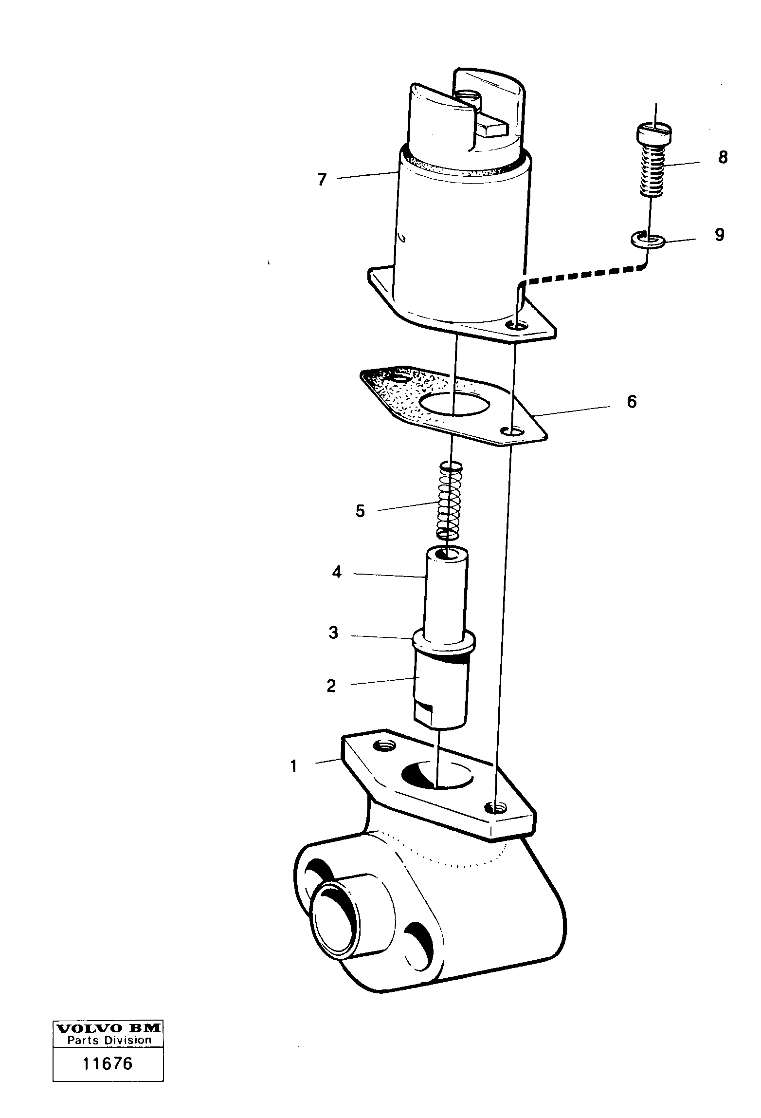 Схема запчастей Volvo 861 861 - 12610 Cold-starting device 