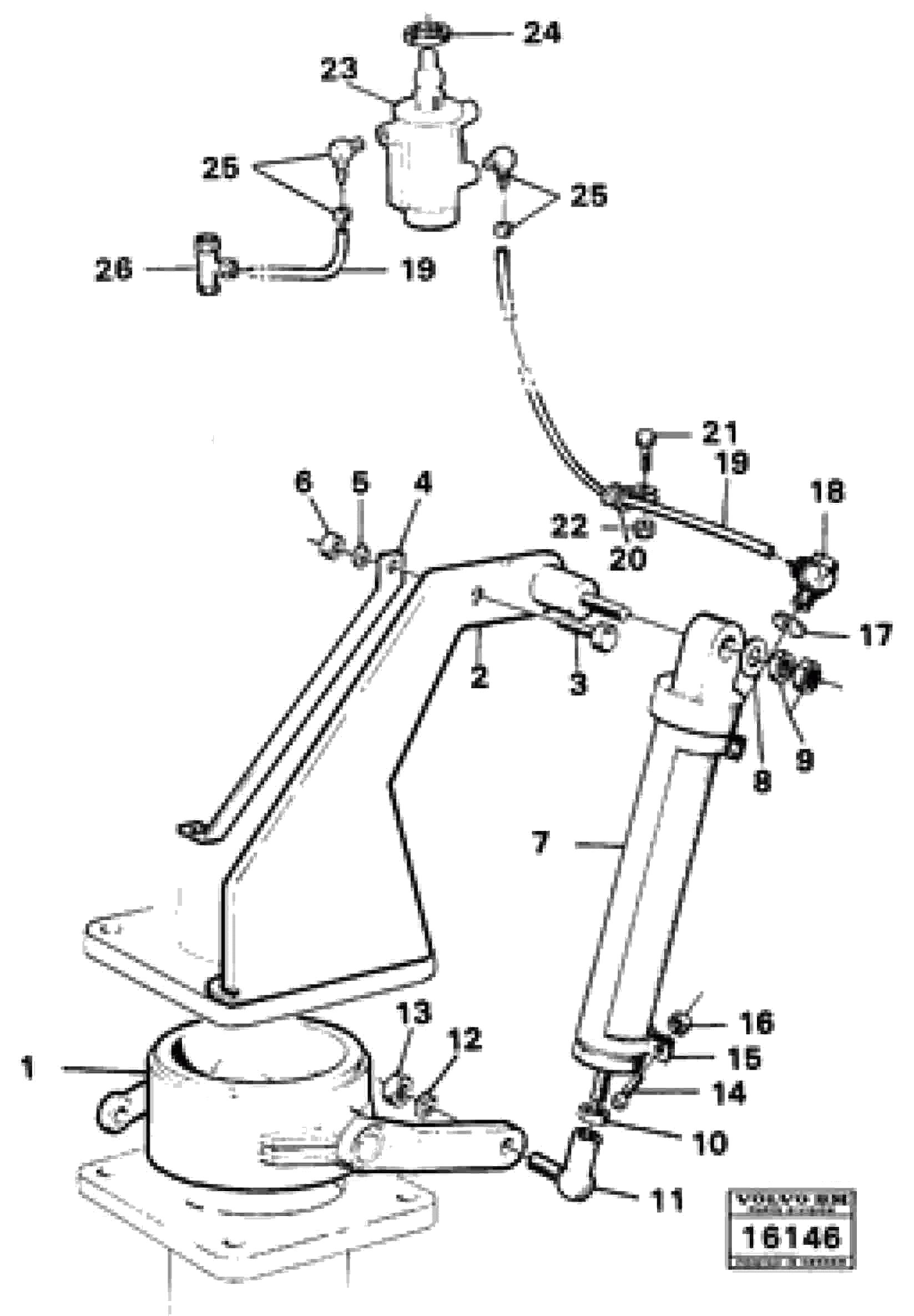 Схема запчастей Volvo 861 861 - 27273 Exhaust brake 