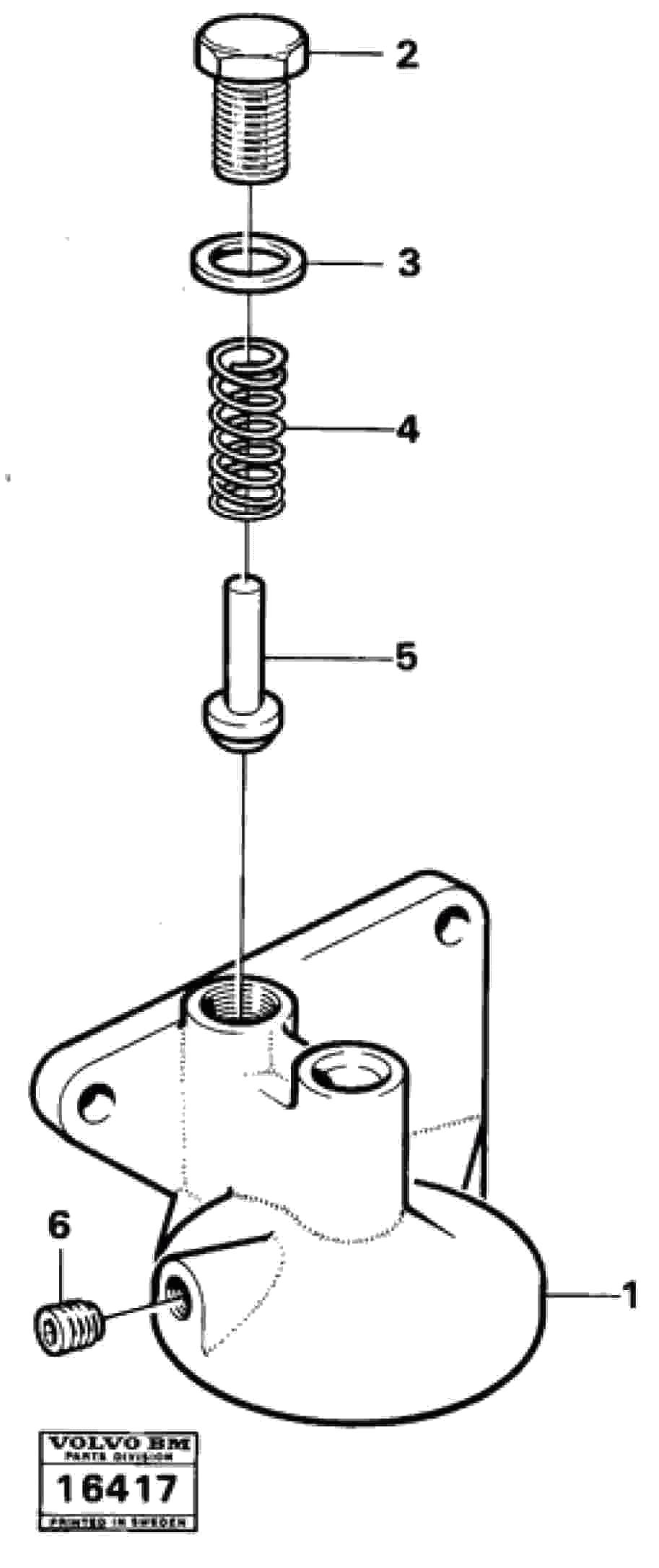 Схема запчастей Volvo 5350 5350 - 32131 Housing - oilfilter 