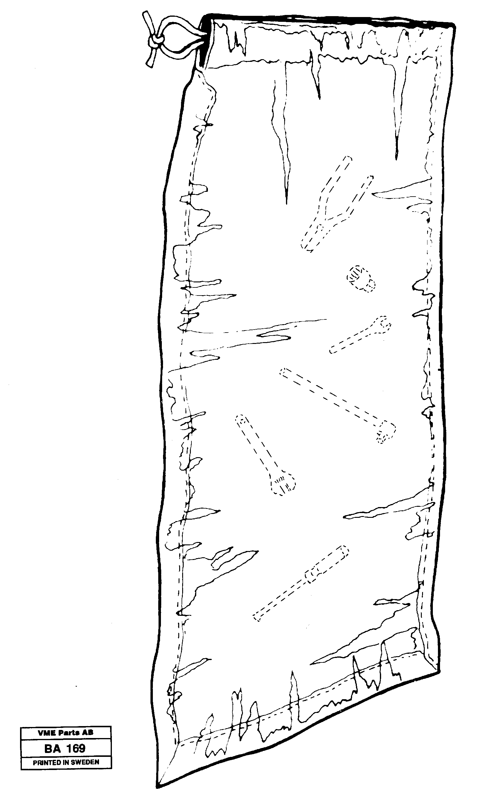 Схема запчастей Volvo A20 VOLVO BM A20 - 72490 Tools 91829 