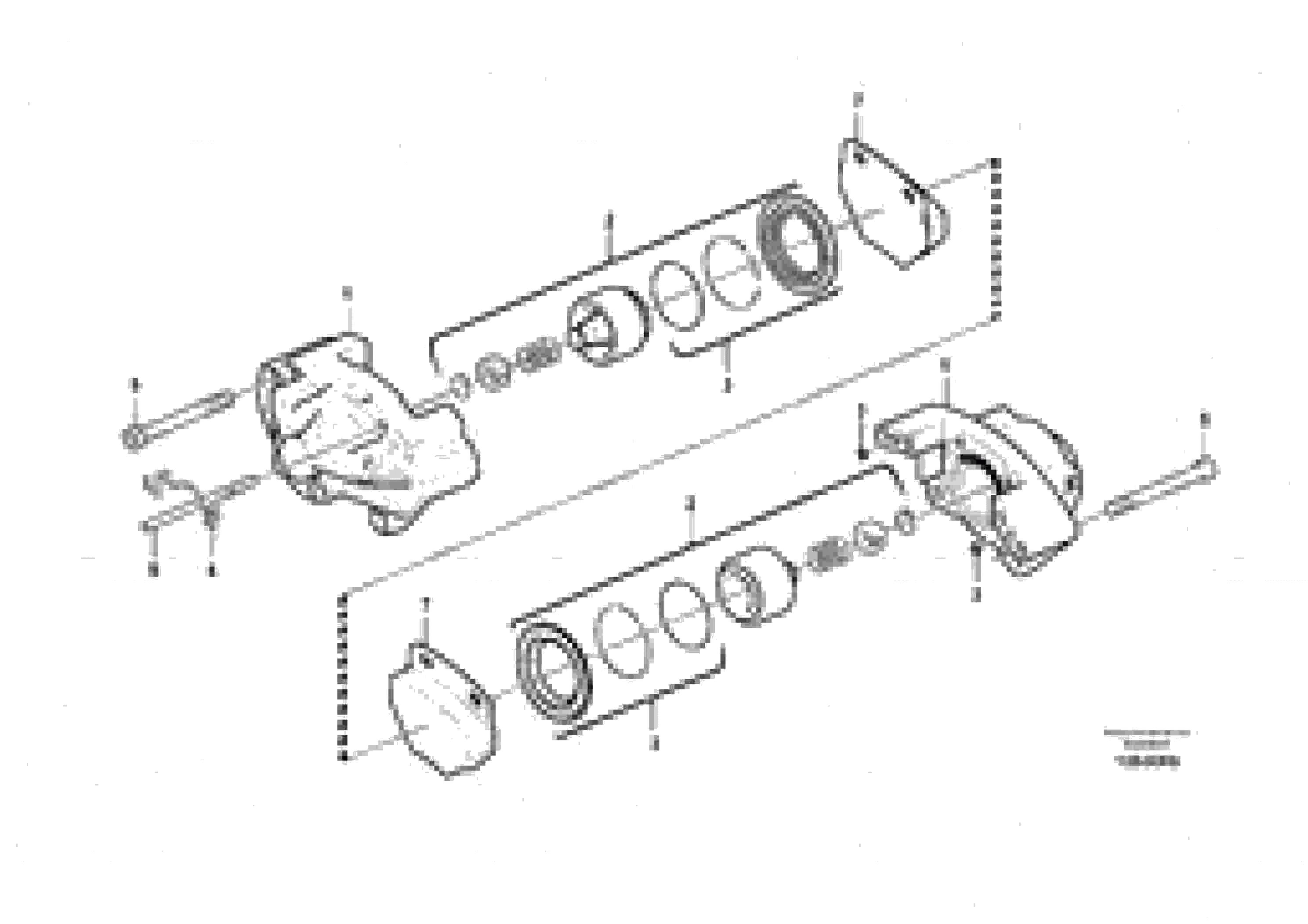 Схема запчастей Volvo A35 Volvo BM A35 - 52265 Brake / planetary shaft 