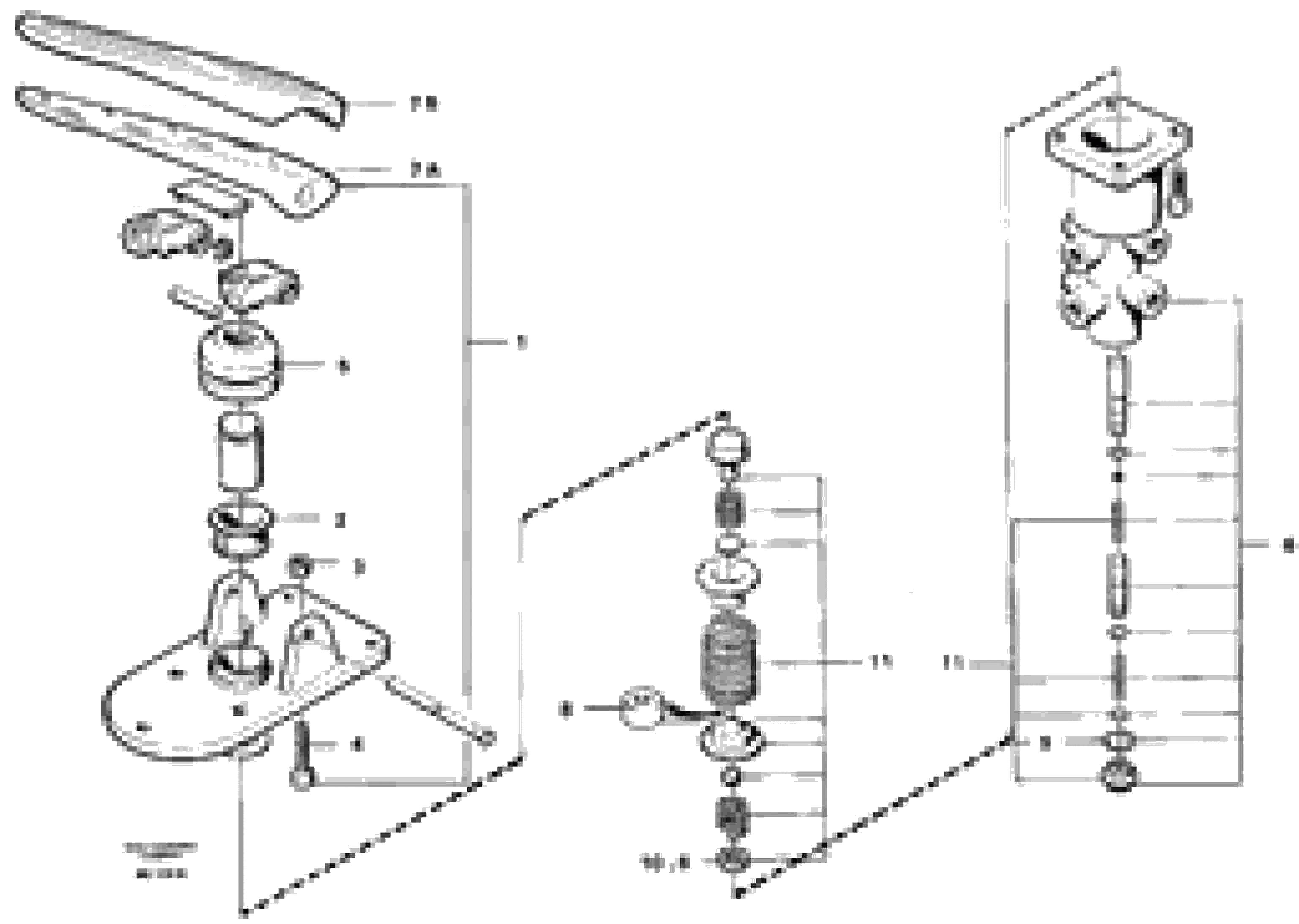 Схема запчастей Volvo A35 Volvo BM A35 - 15779 Footbrake valve 