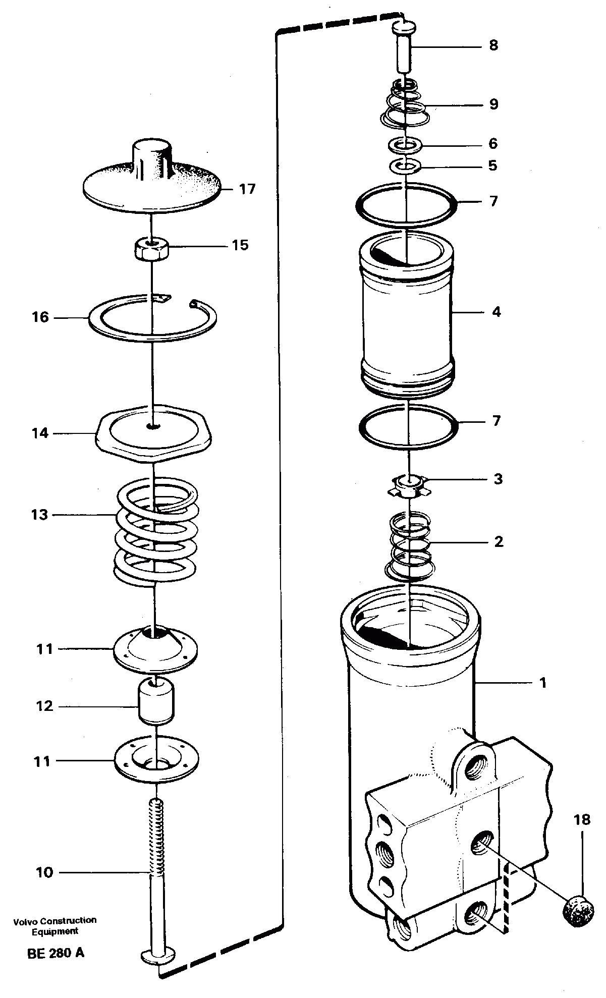 Схема запчастей Volvo A35 Volvo BM A35 - 6205 Regulator 