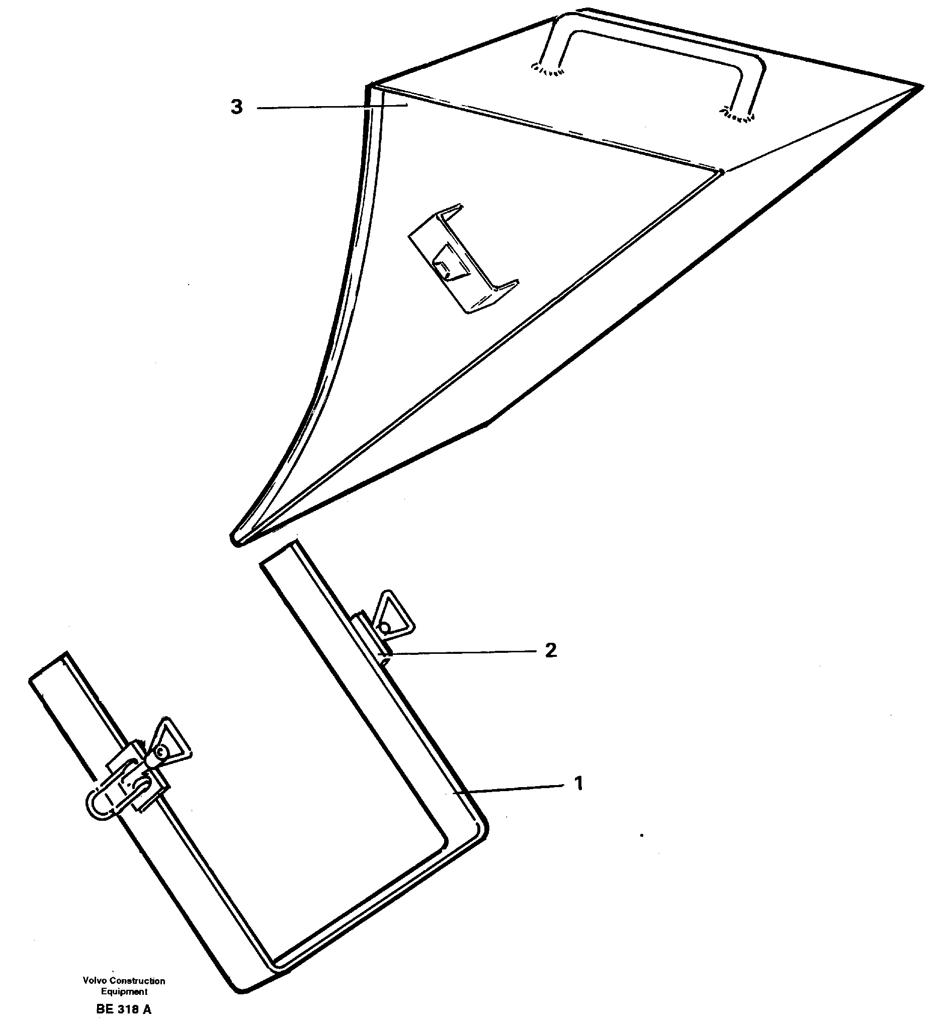 Схема запчастей Volvo A35 Volvo BM A35 - 19900 Stop block for wheel 