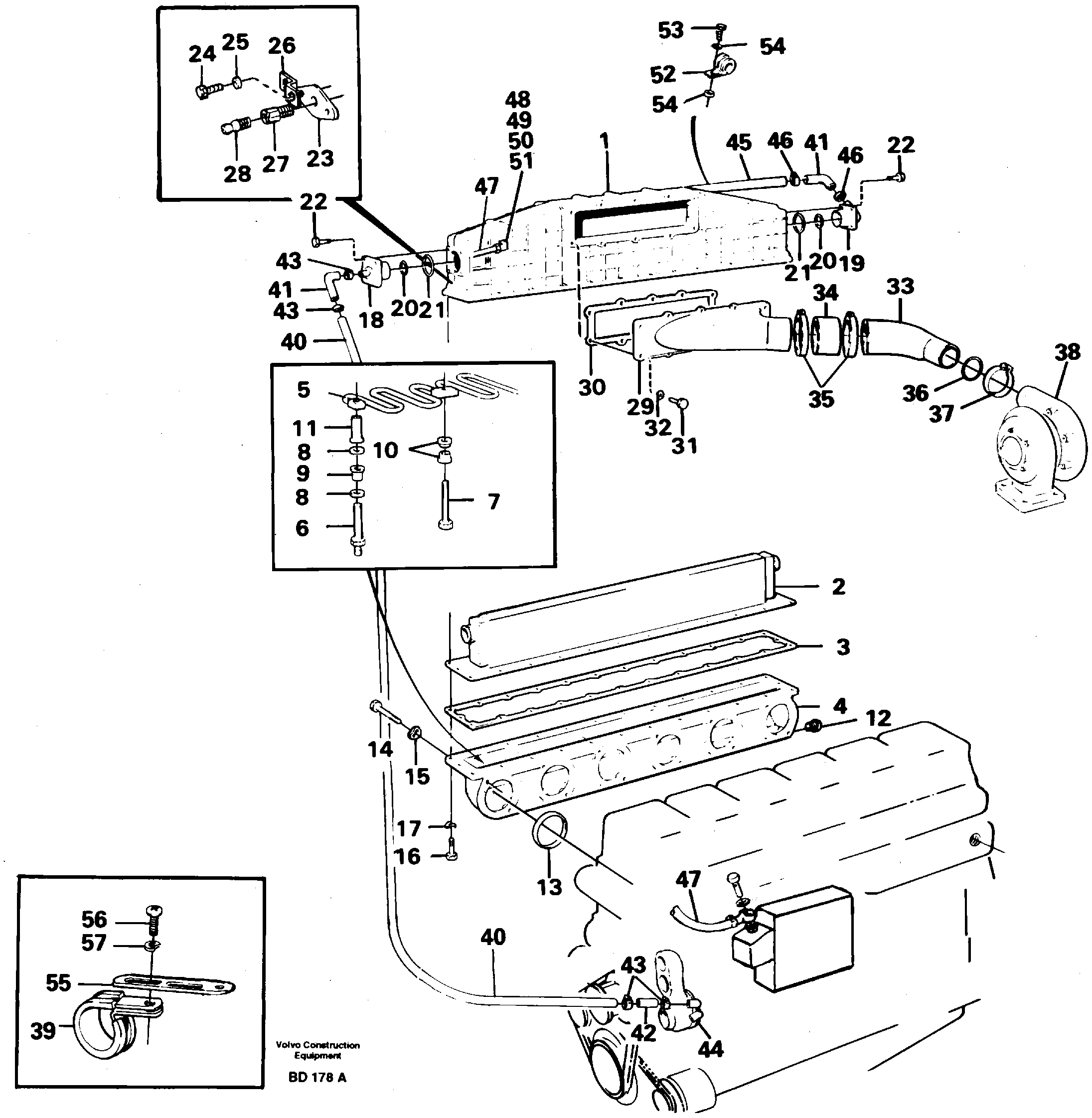 Схема запчастей Volvo A30 VOLVO BM VOLVO BM A30 - 26561 Intercooler 