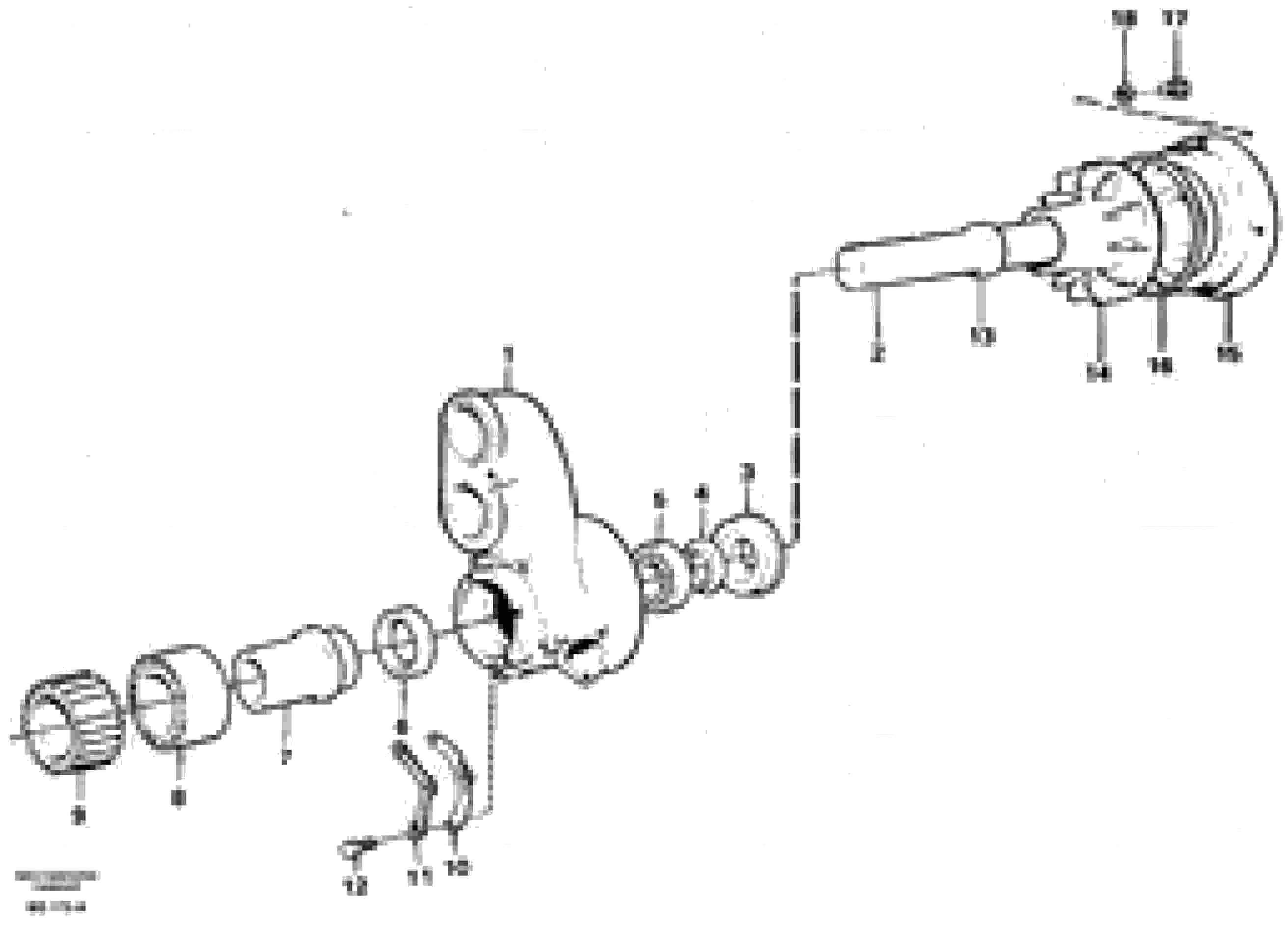 Схема запчастей Volvo A30 VOLVO BM VOLVO BM A30 - 32922 Водяной насос 