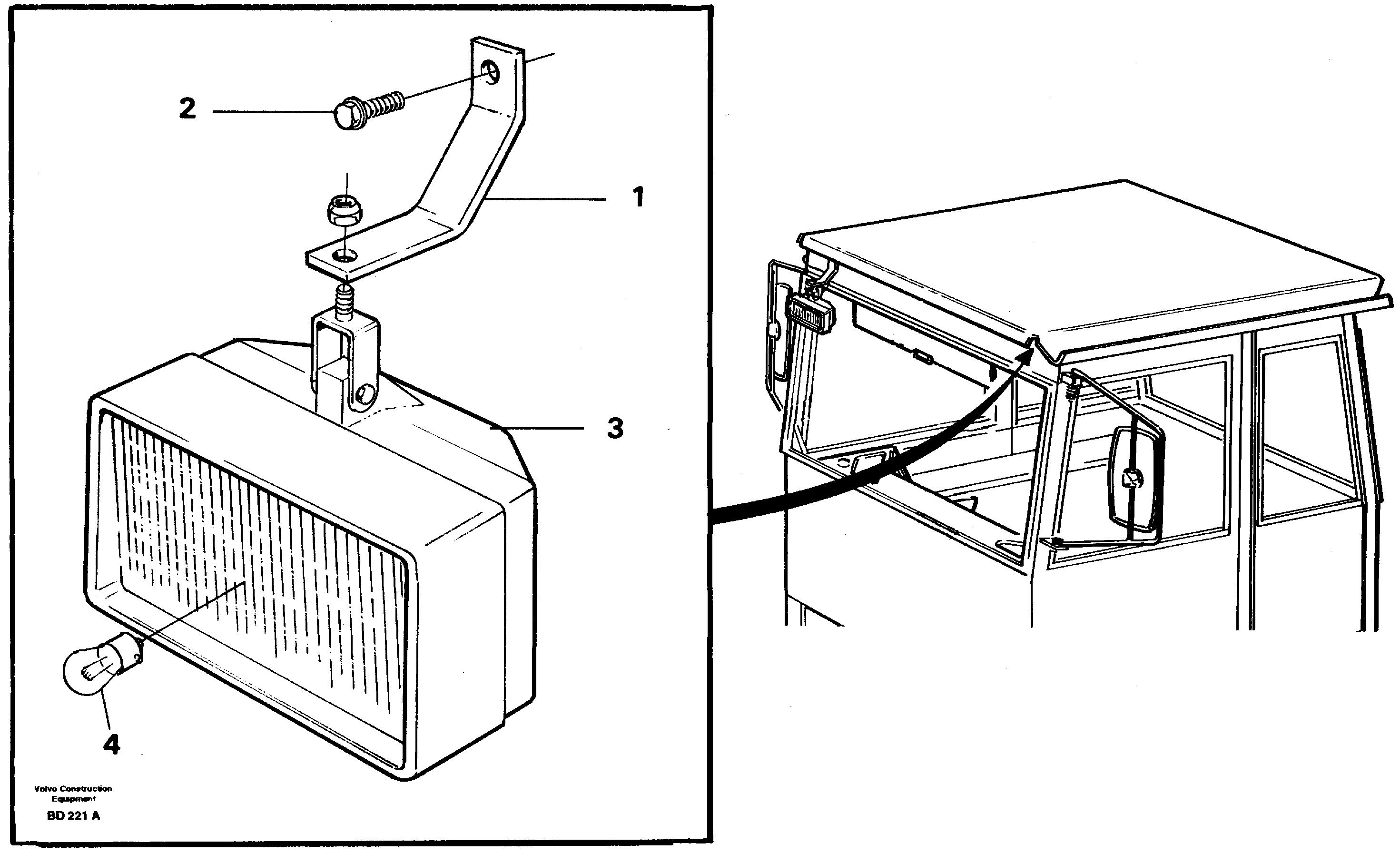 Схема запчастей Volvo A30 VOLVO BM VOLVO BM A30 - 39019 Spotlight 
