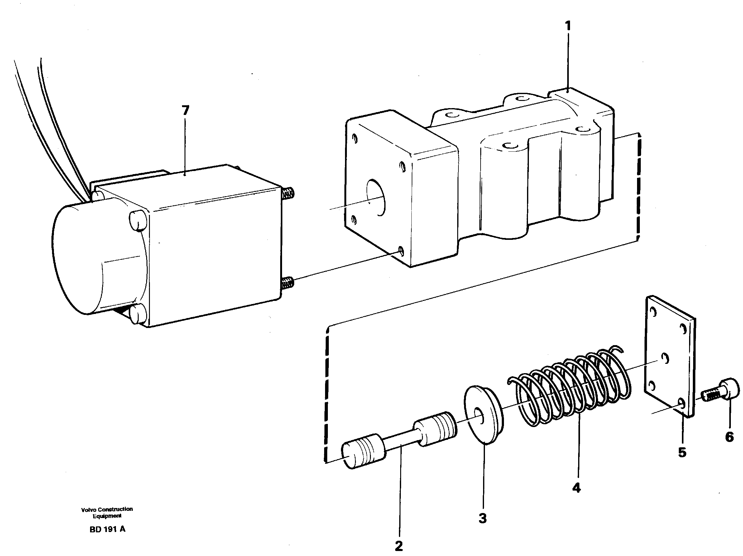 Схема запчастей Volvo A30 VOLVO BM VOLVO BM A30 - 17846 Modulator valve 