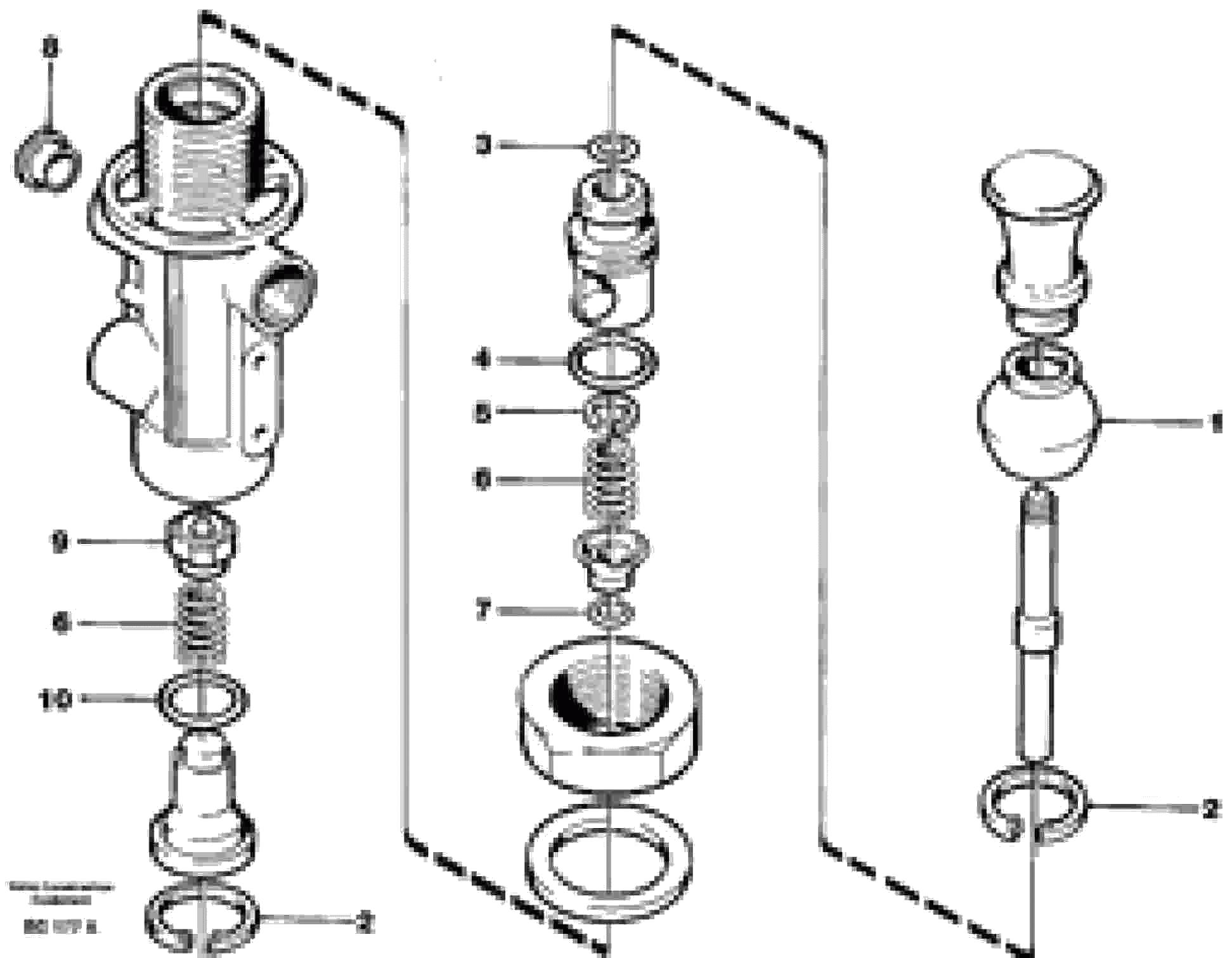 Схема запчастей Volvo A30 VOLVO BM VOLVO BM A30 - 15239 Valves 
