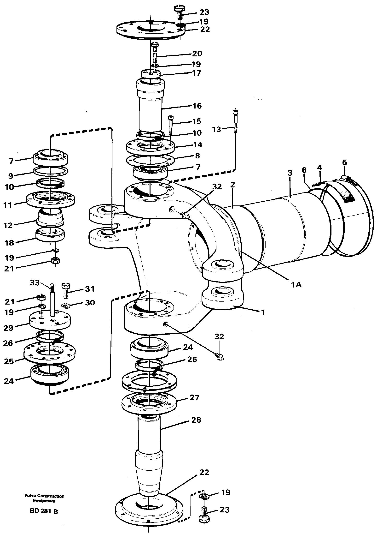 Схема запчастей Volvo A30 VOLVO BM VOLVO BM A30 - 58338 Frame link 