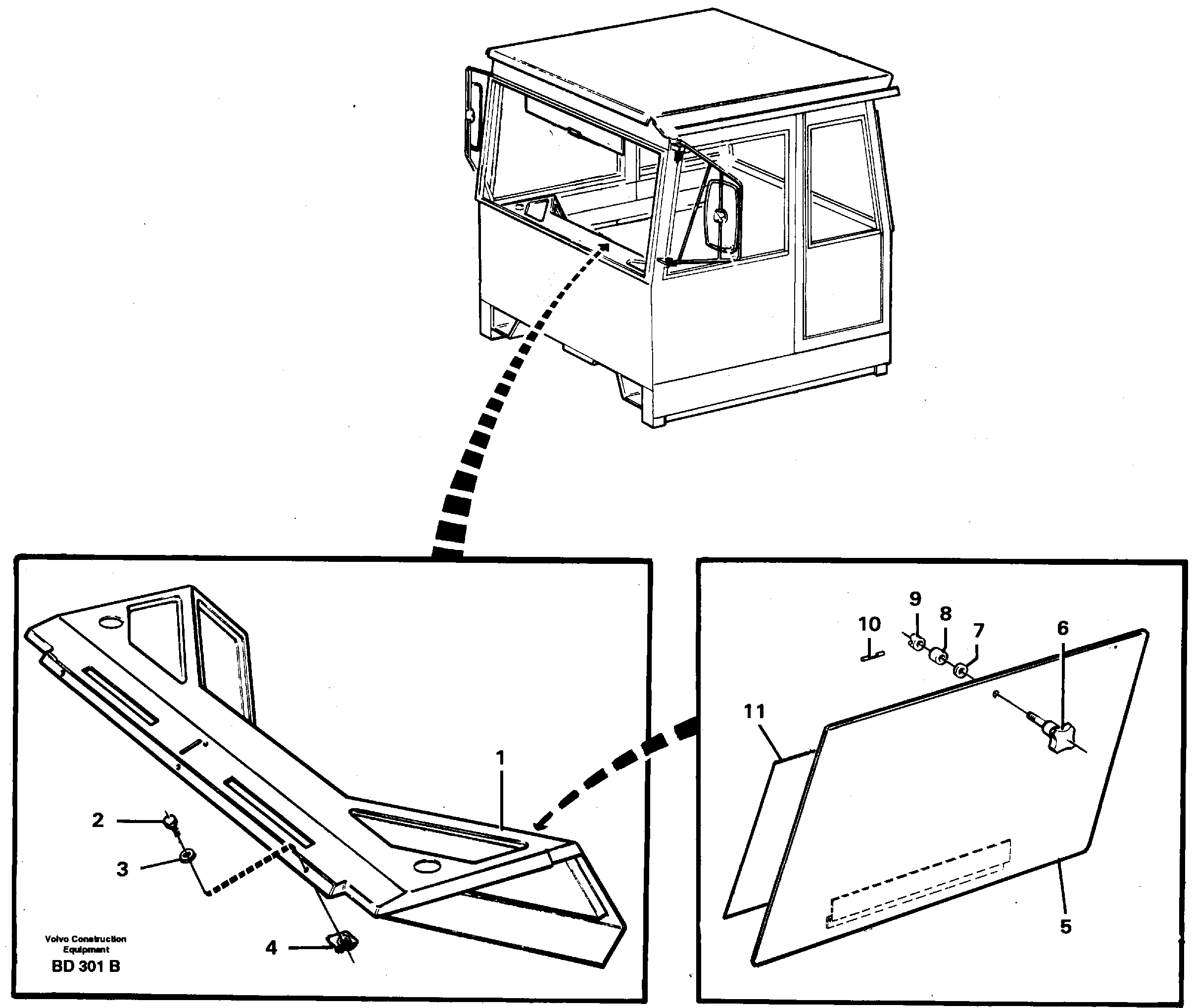 Схема запчастей Volvo A30 VOLVO BM VOLVO BM A30 - 20721 Instrument panel 