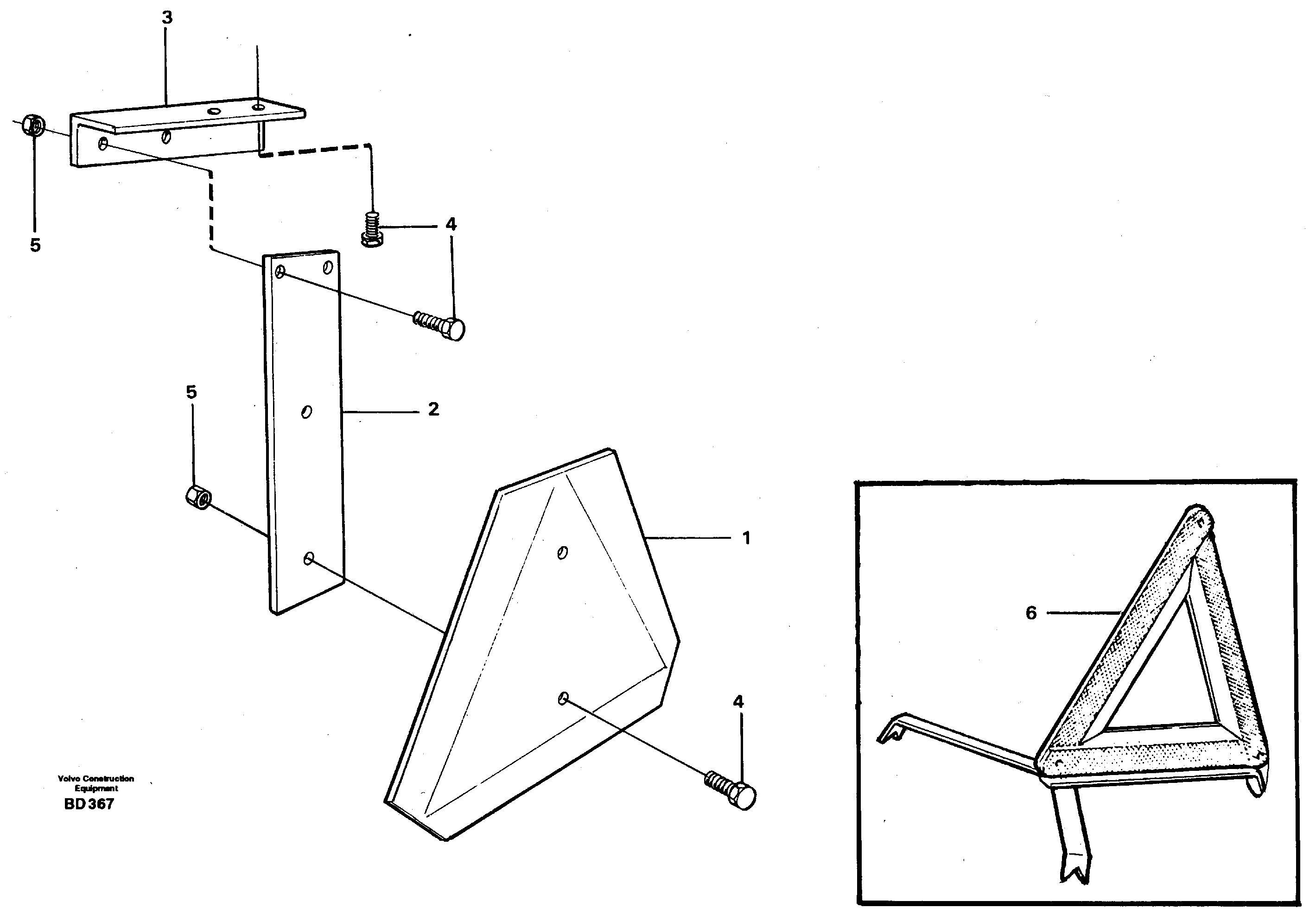 Схема запчастей Volvo A30 VOLVO BM VOLVO BM A30 - 14134 Lgf Sign 