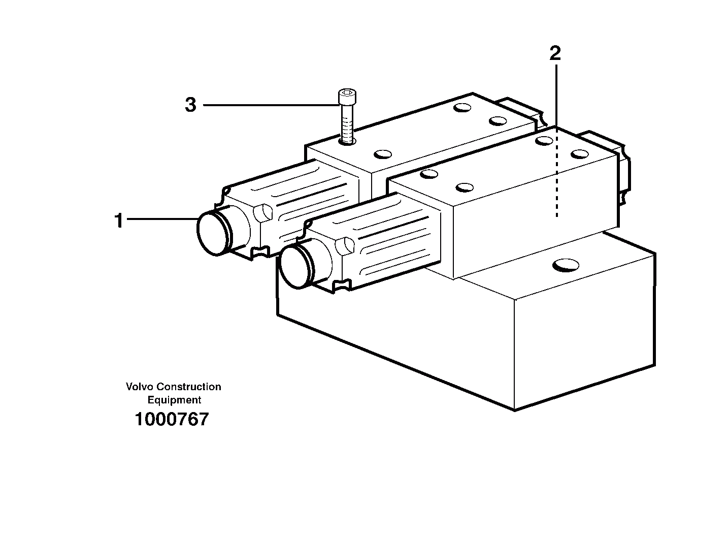 Схема запчастей Volvo EW160 - 33084 Valve,crawlerbrake EW160 SER NO 1001-1912