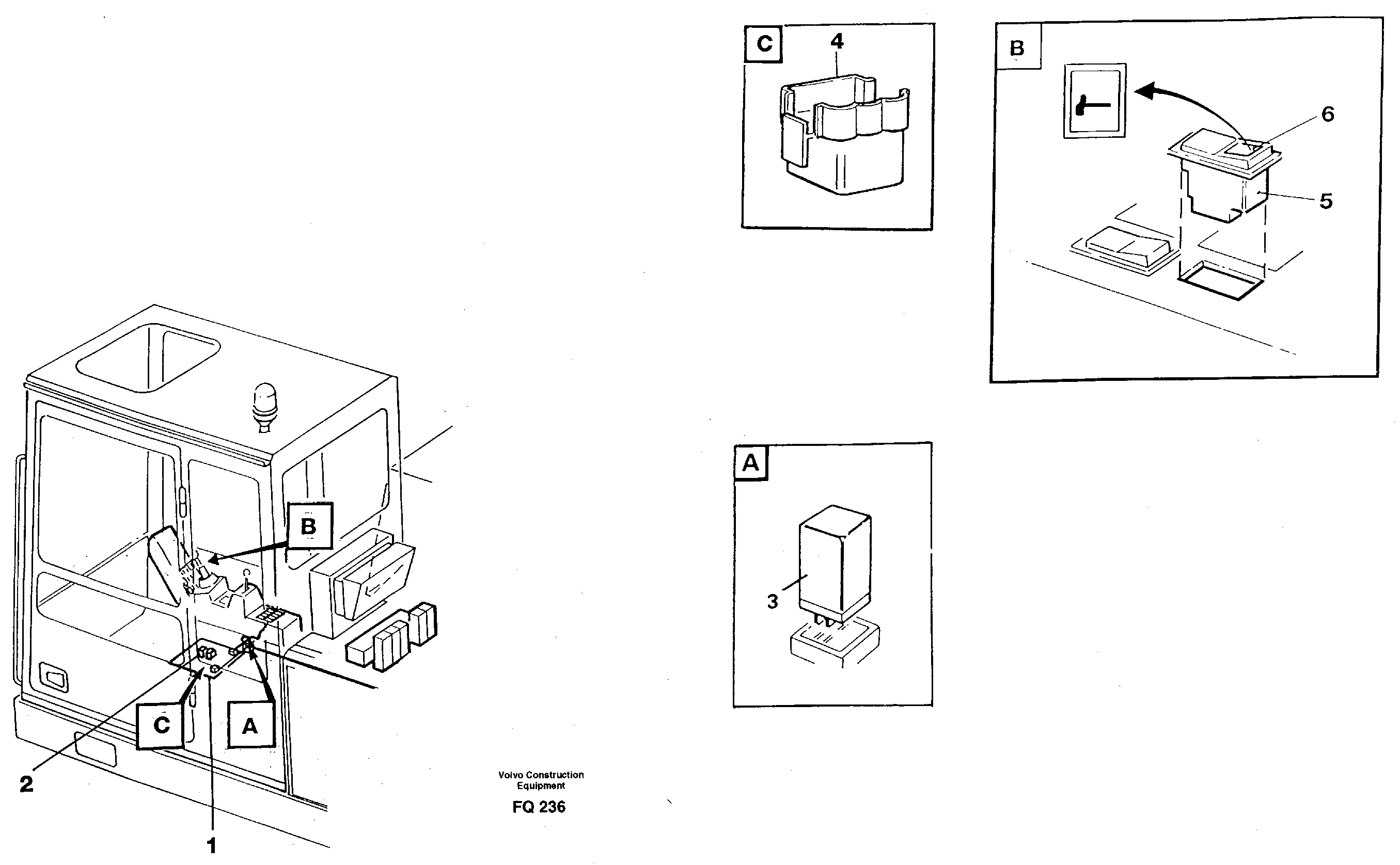 Схема запчастей Volvo EC130 - 46601 Electric installation, hammer EC130 ?KERMAN ?KERMAN EC130 SER NO - 103