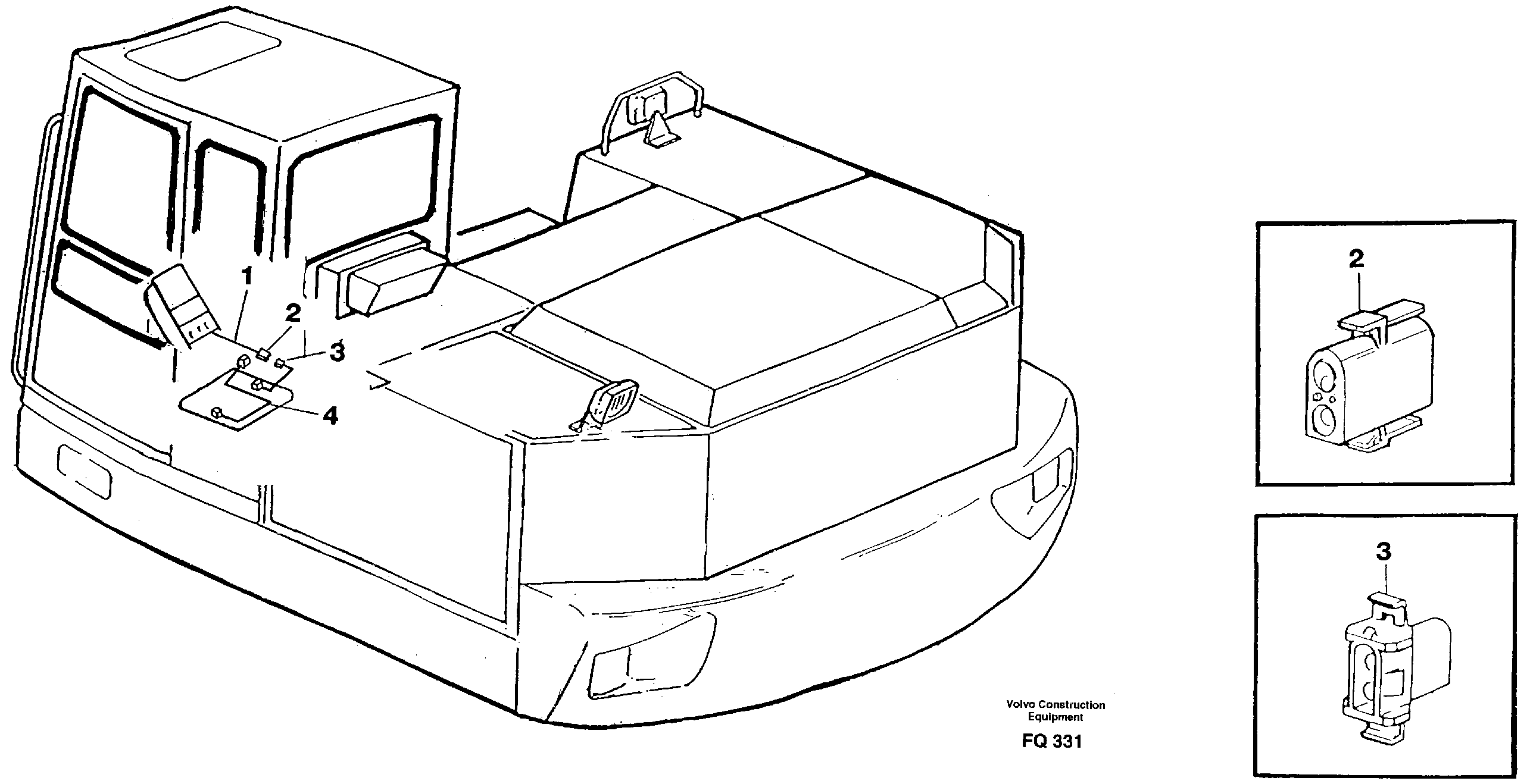 Схема запчастей Volvo EC130 - 46607 Electric installation for hydraulic hammer lock EC130 ?KERMAN ?KERMAN EC130 SER NO - 103