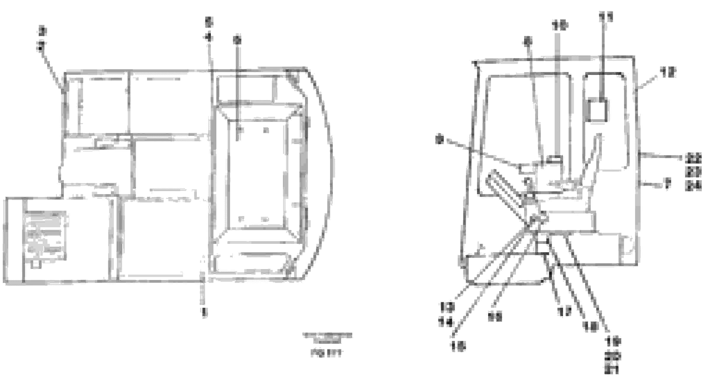 Схема запчастей Volvo EC130 - 6022 Sign plates and transfer,inner location EC130 ?KERMAN ?KERMAN EC130 SER NO - 103